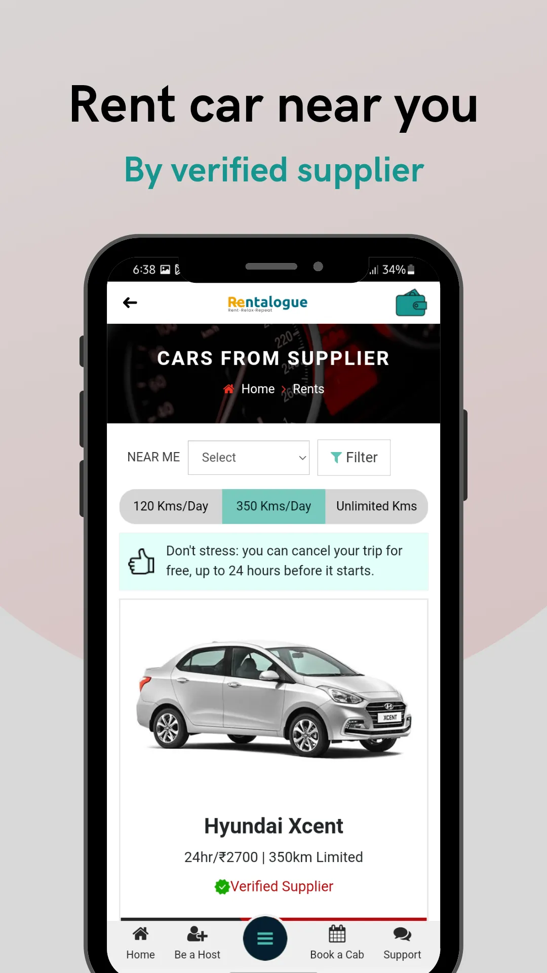 Rentalogue: Car Rent & Sharing | Indus Appstore | Screenshot