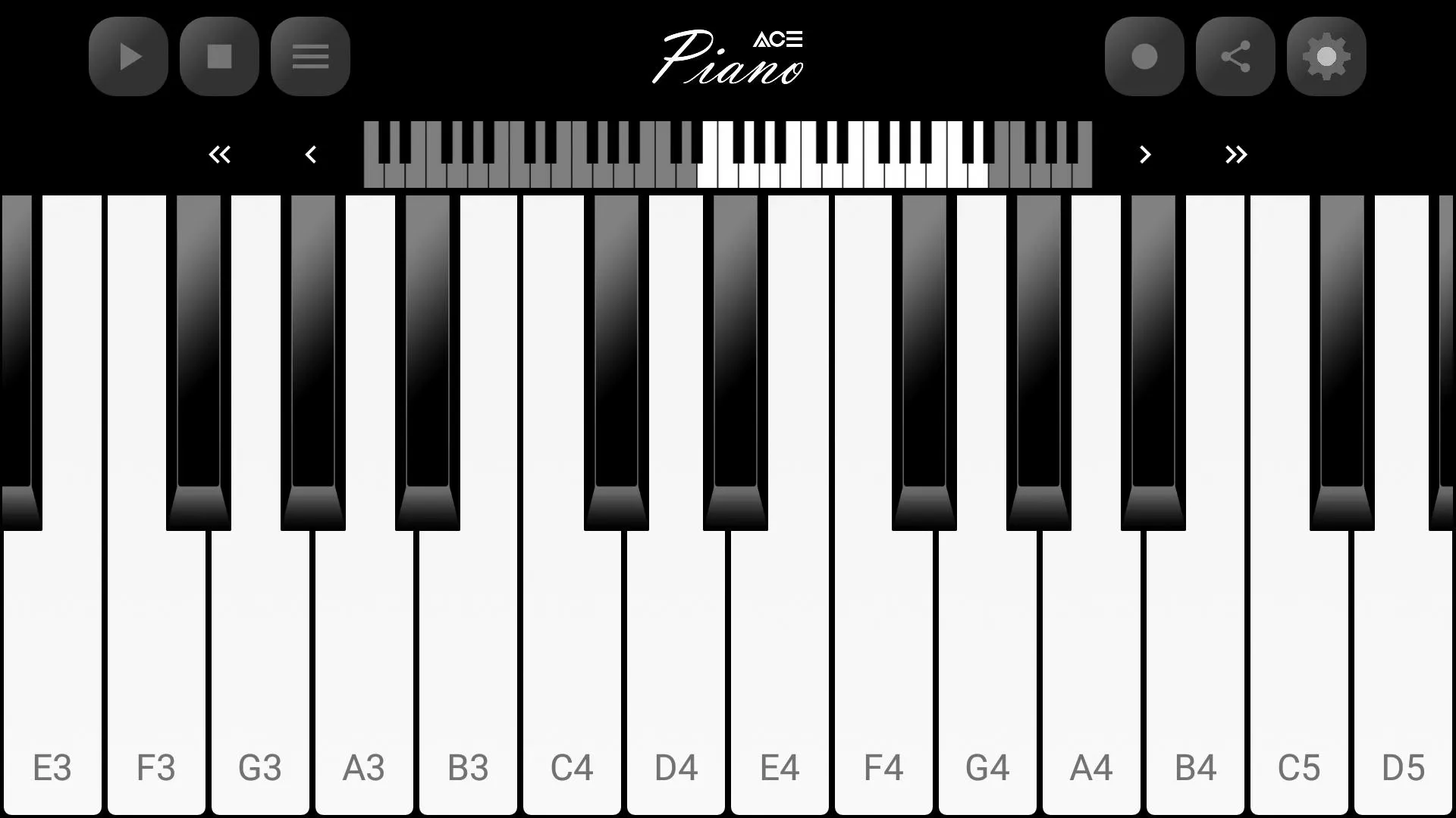 Ace Piano | Indus Appstore | Screenshot