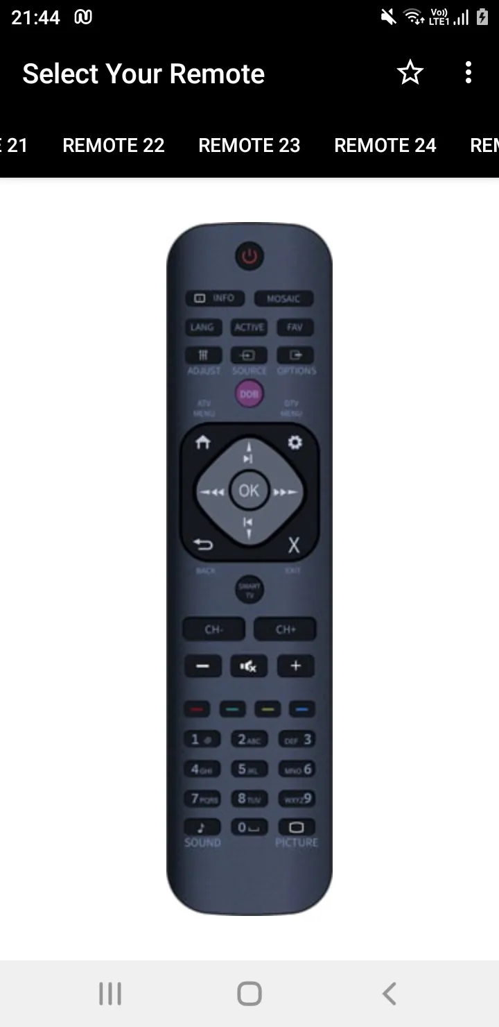 Philips TV Remote | Indus Appstore | Screenshot