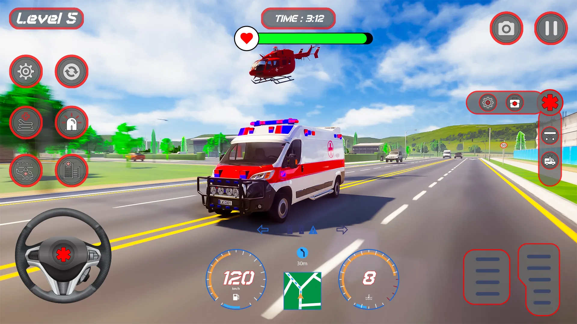 Ambulance Simulator Games 3D | Indus Appstore | Screenshot