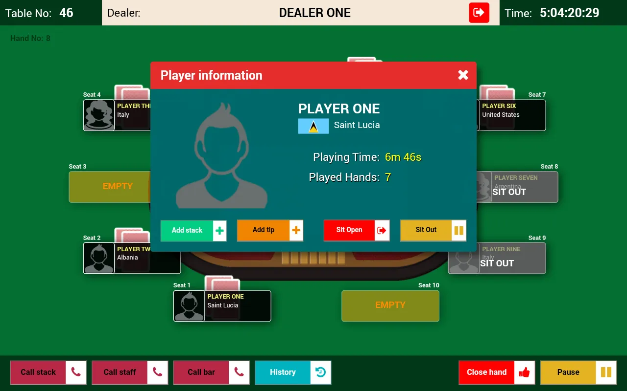 kHold'em for Dealer | Indus Appstore | Screenshot