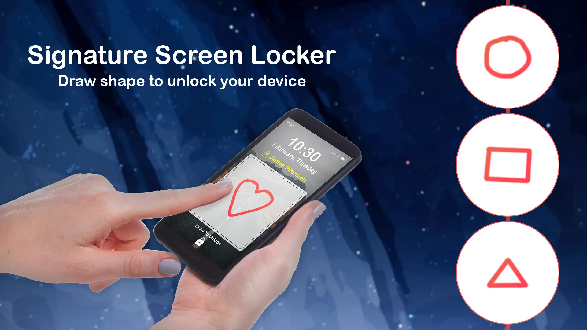 Signature Screen Locker | Indus Appstore | Screenshot