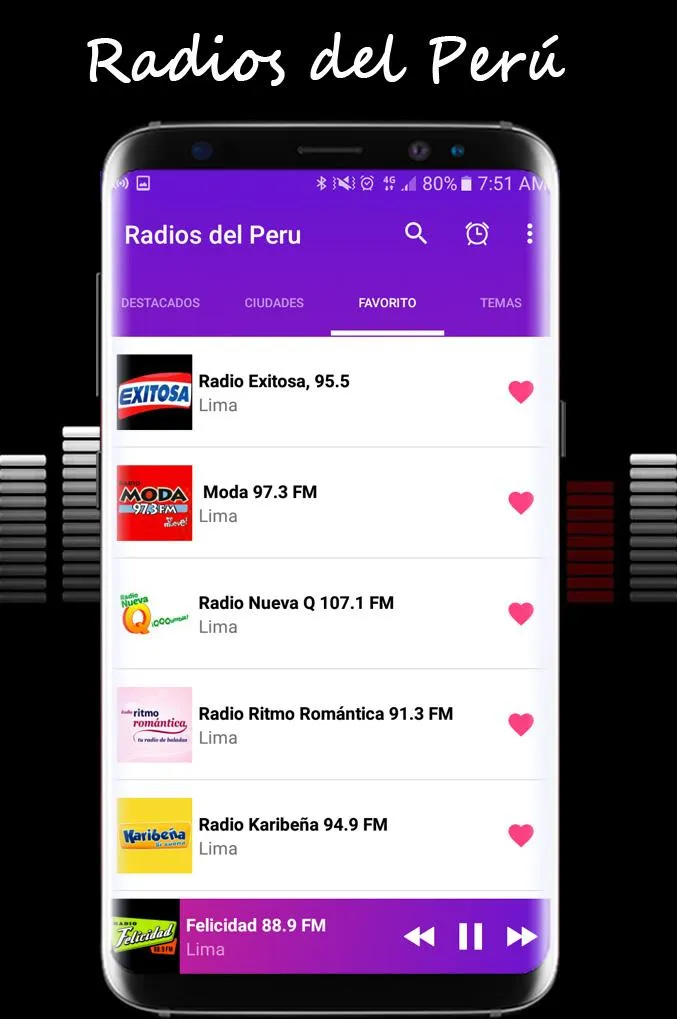 Radios del Peru en Vivo | Indus Appstore | Screenshot