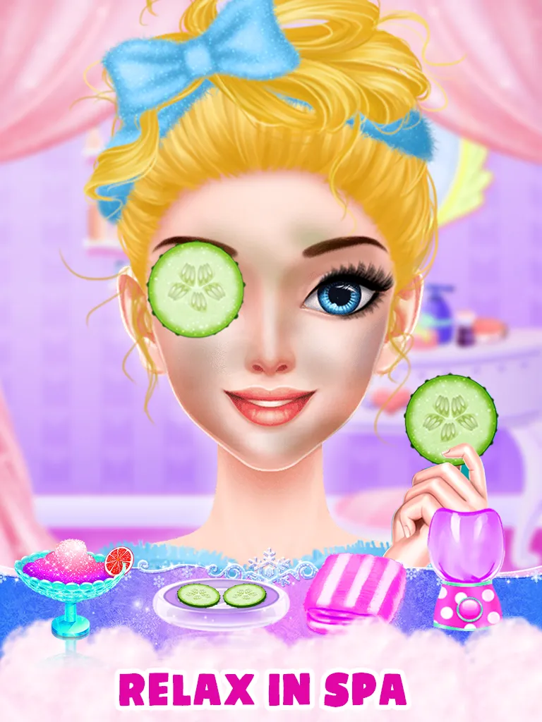 Pink Princess Makeover & Dress | Indus Appstore | Screenshot