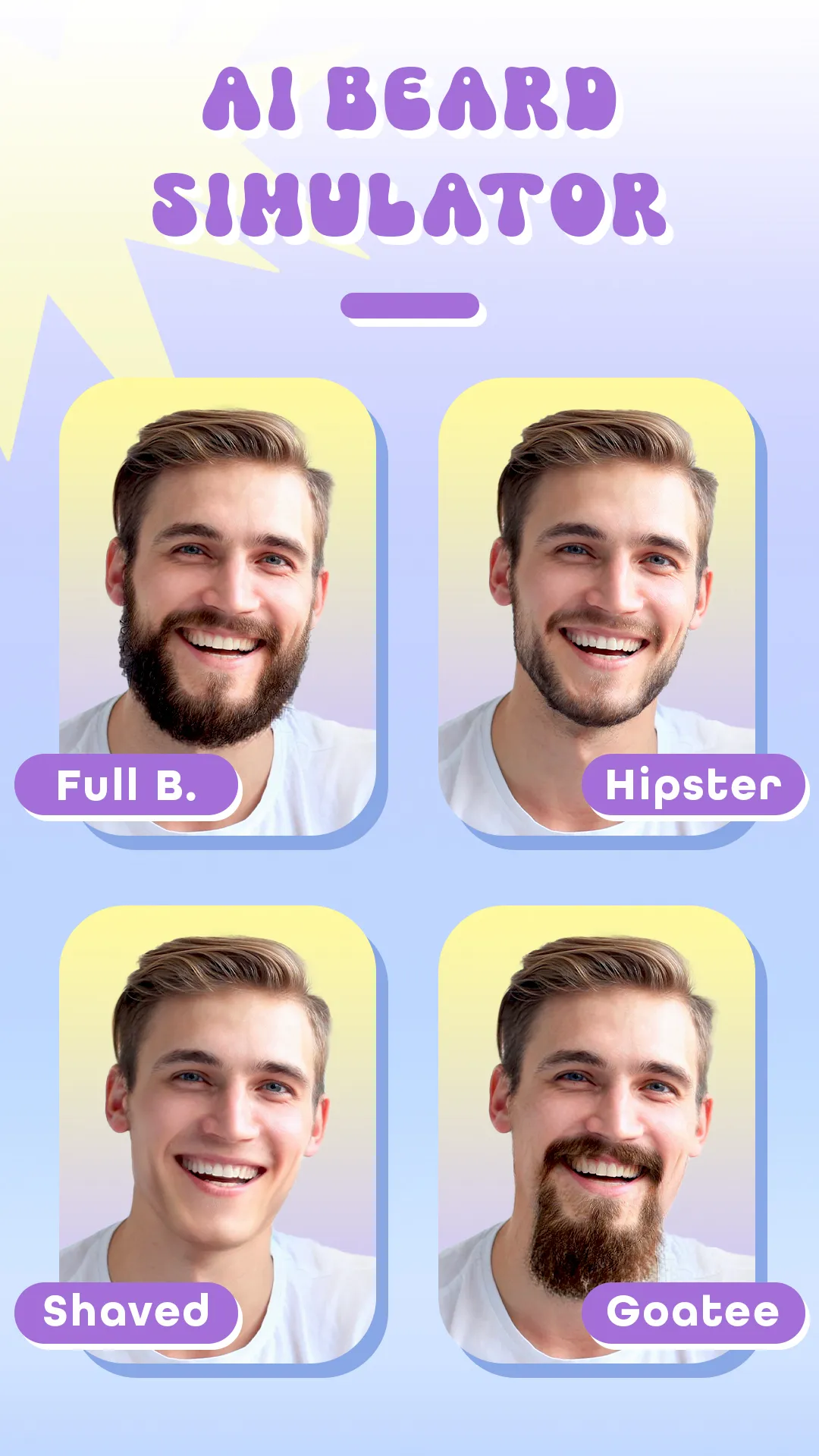 Beard App: Mustache, Hair Edit | Indus Appstore | Screenshot