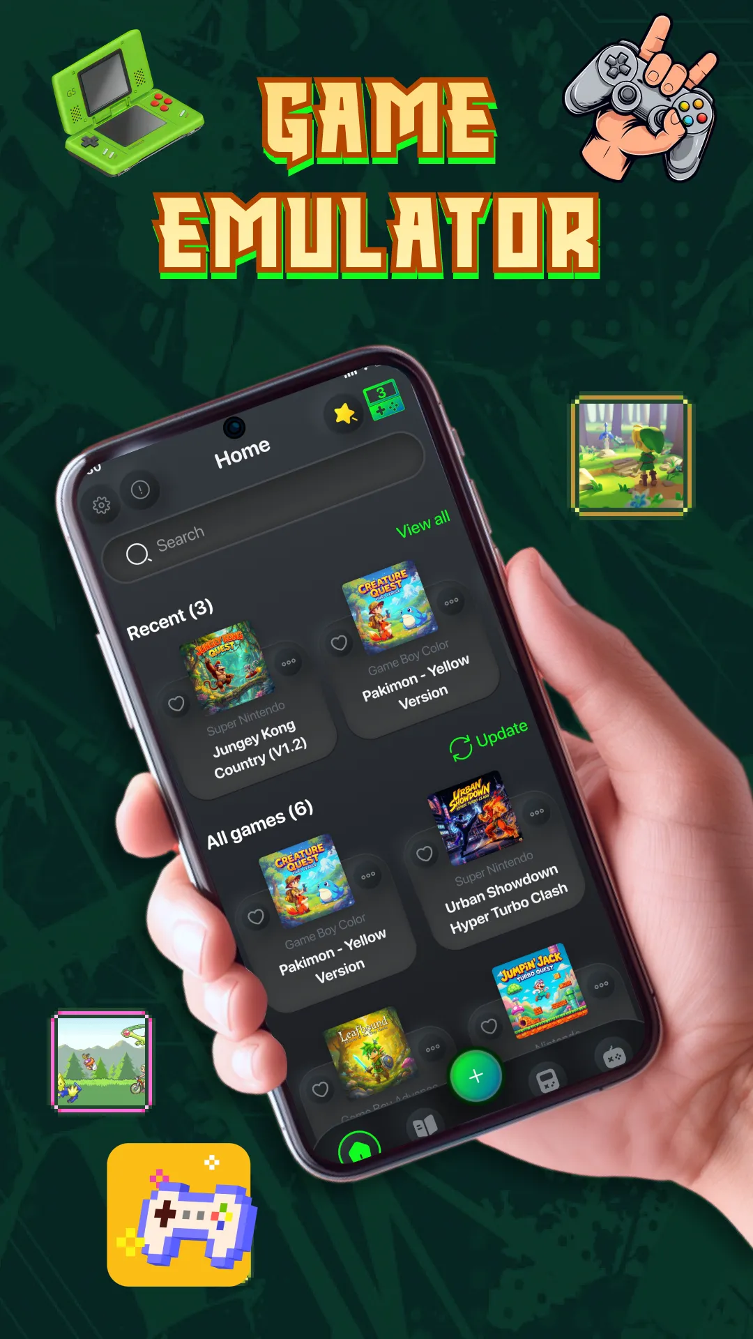 Game Emulator: GB4 Retro Games | Indus Appstore | Screenshot