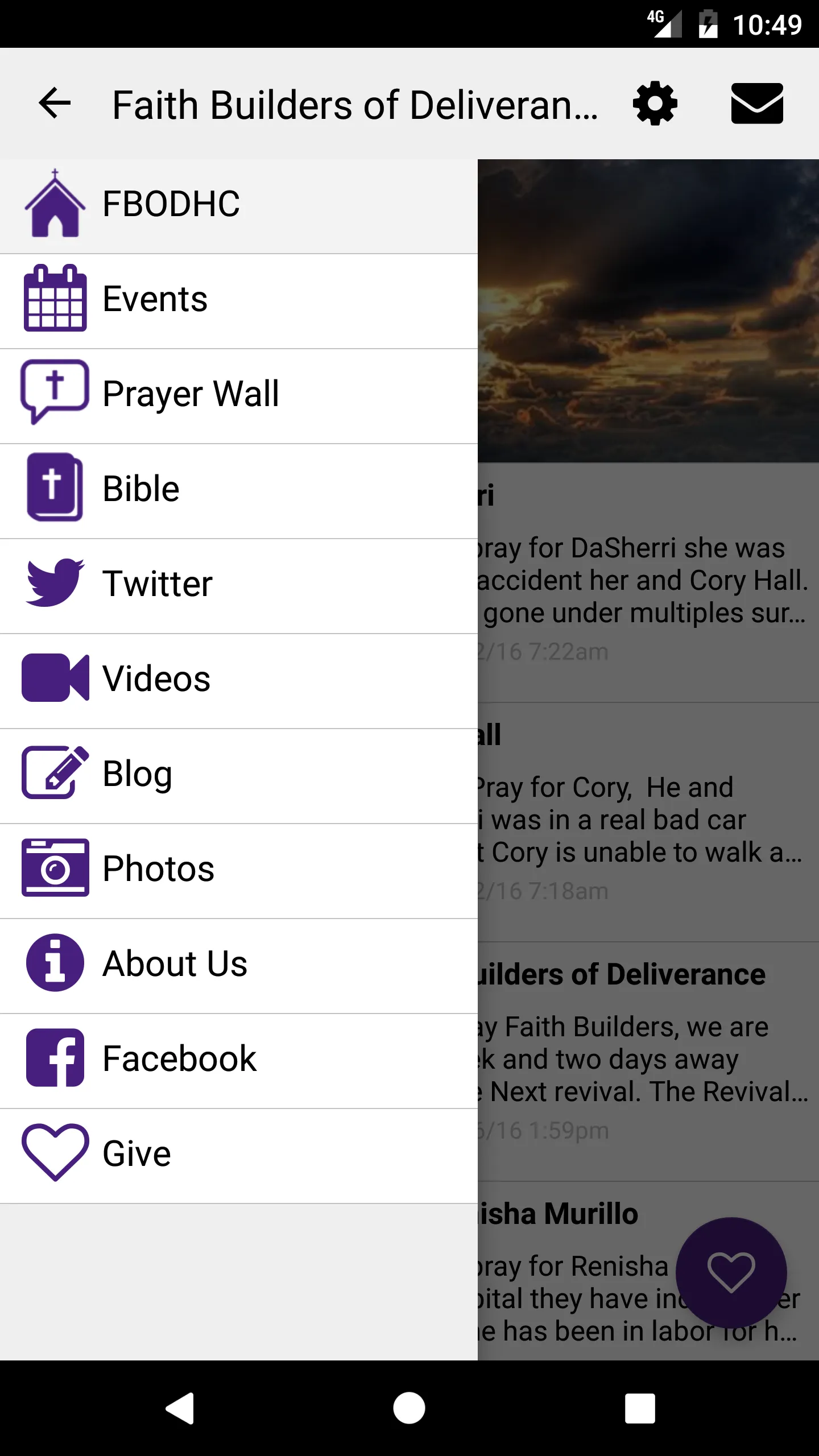 Faith Builders of Deliverance | Indus Appstore | Screenshot