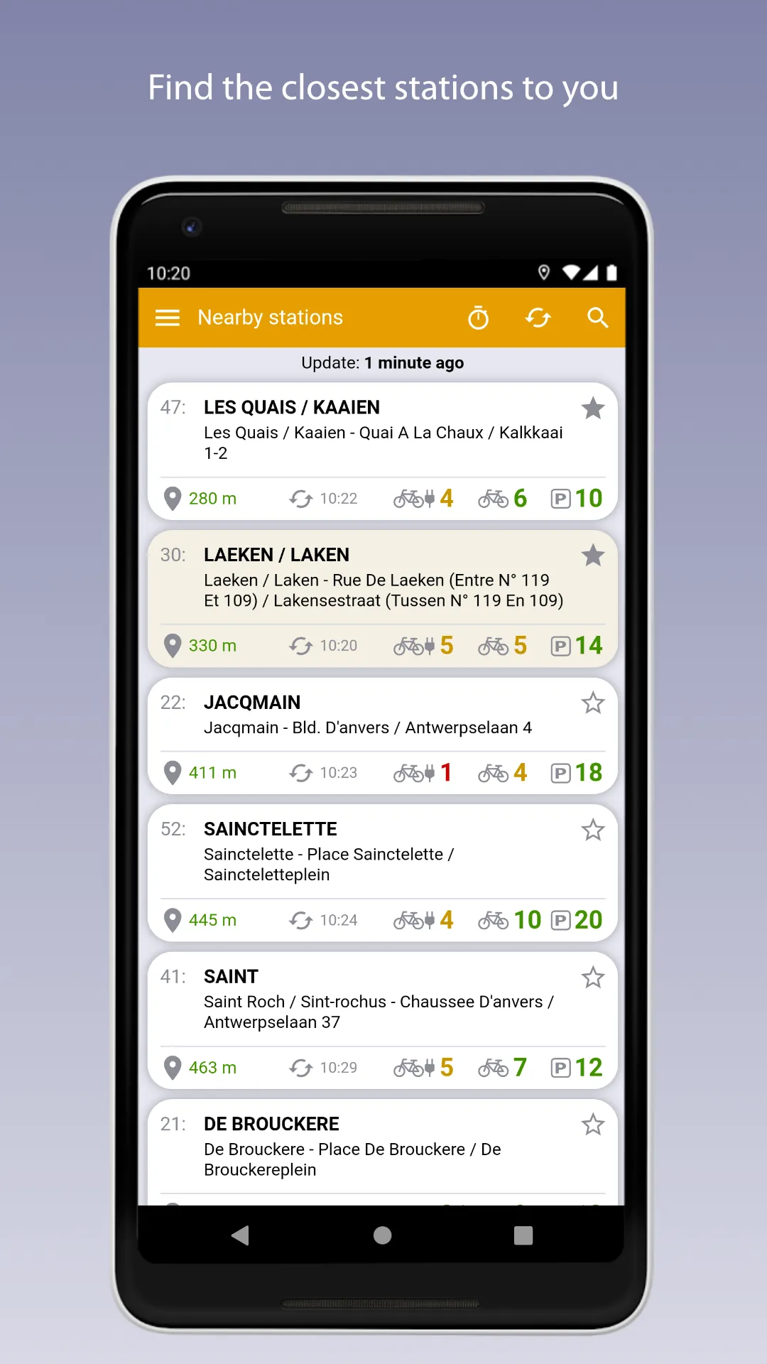 Bruxelles Vélo | Indus Appstore | Screenshot