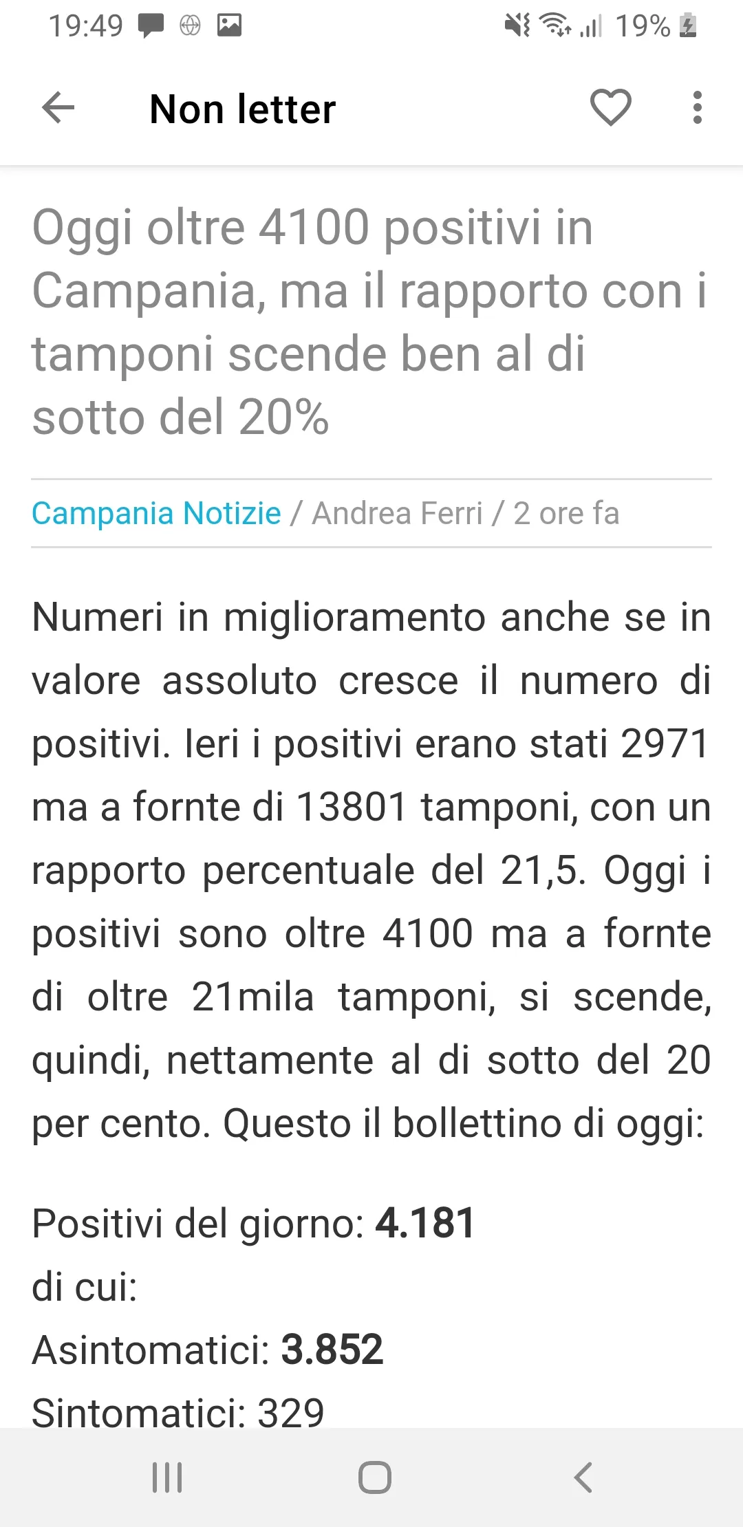 Campania Notizie Live | Indus Appstore | Screenshot