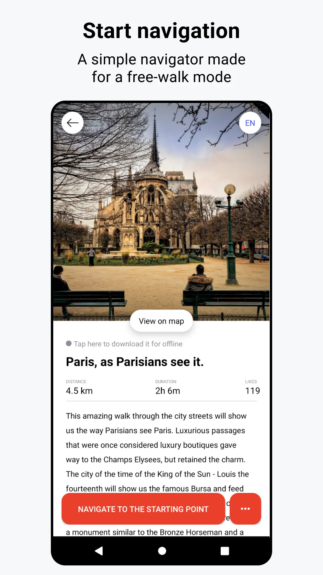 Pinsteps: offline travel guide | Indus Appstore | Screenshot