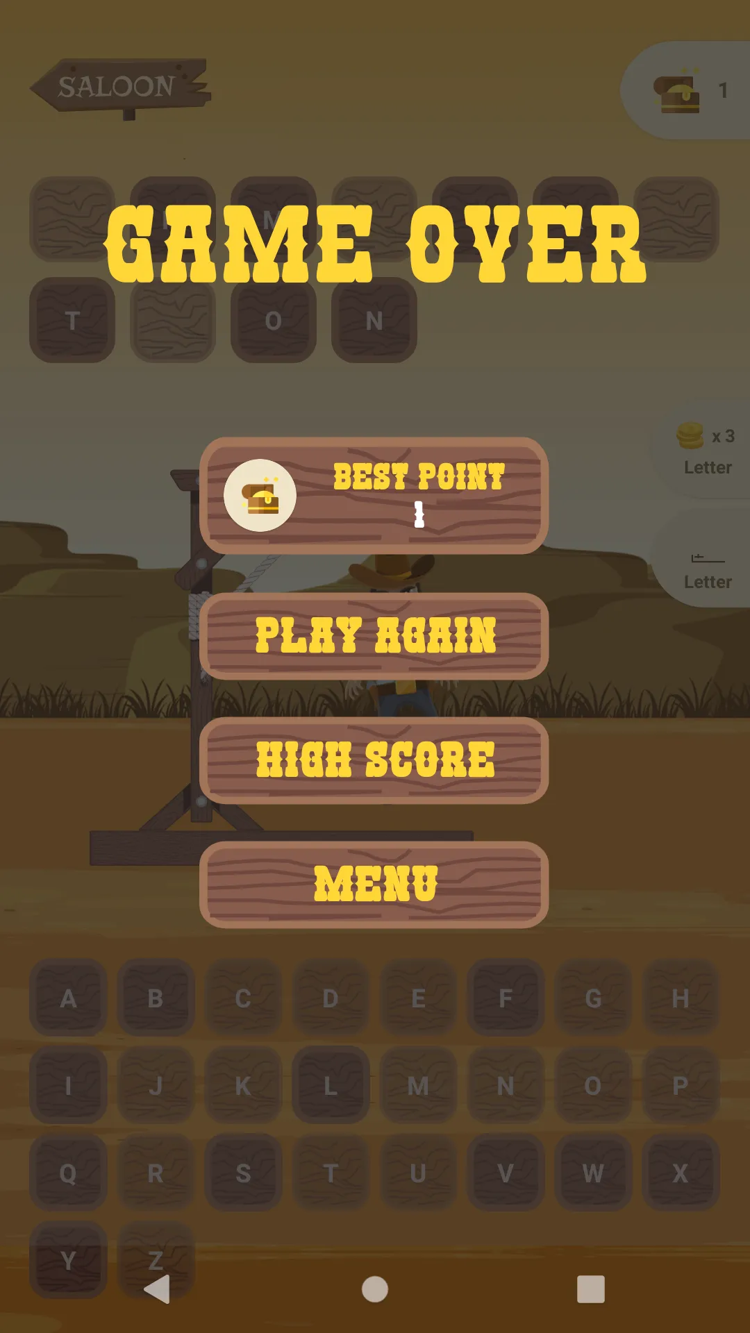 Hangman Classic | Indus Appstore | Screenshot