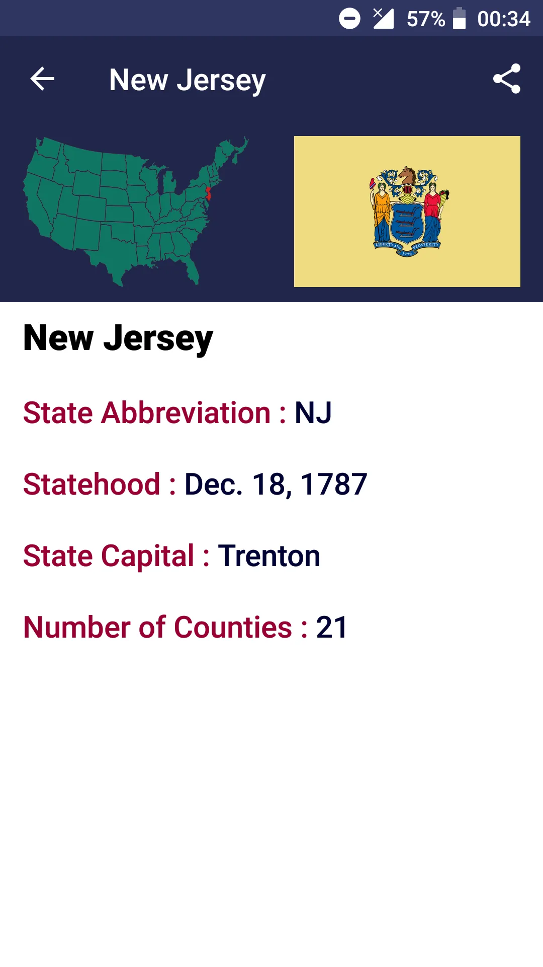 USA Zip Code & Areas Codes | Indus Appstore | Screenshot