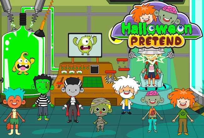 My Pretend Halloween Town | Indus Appstore | Screenshot