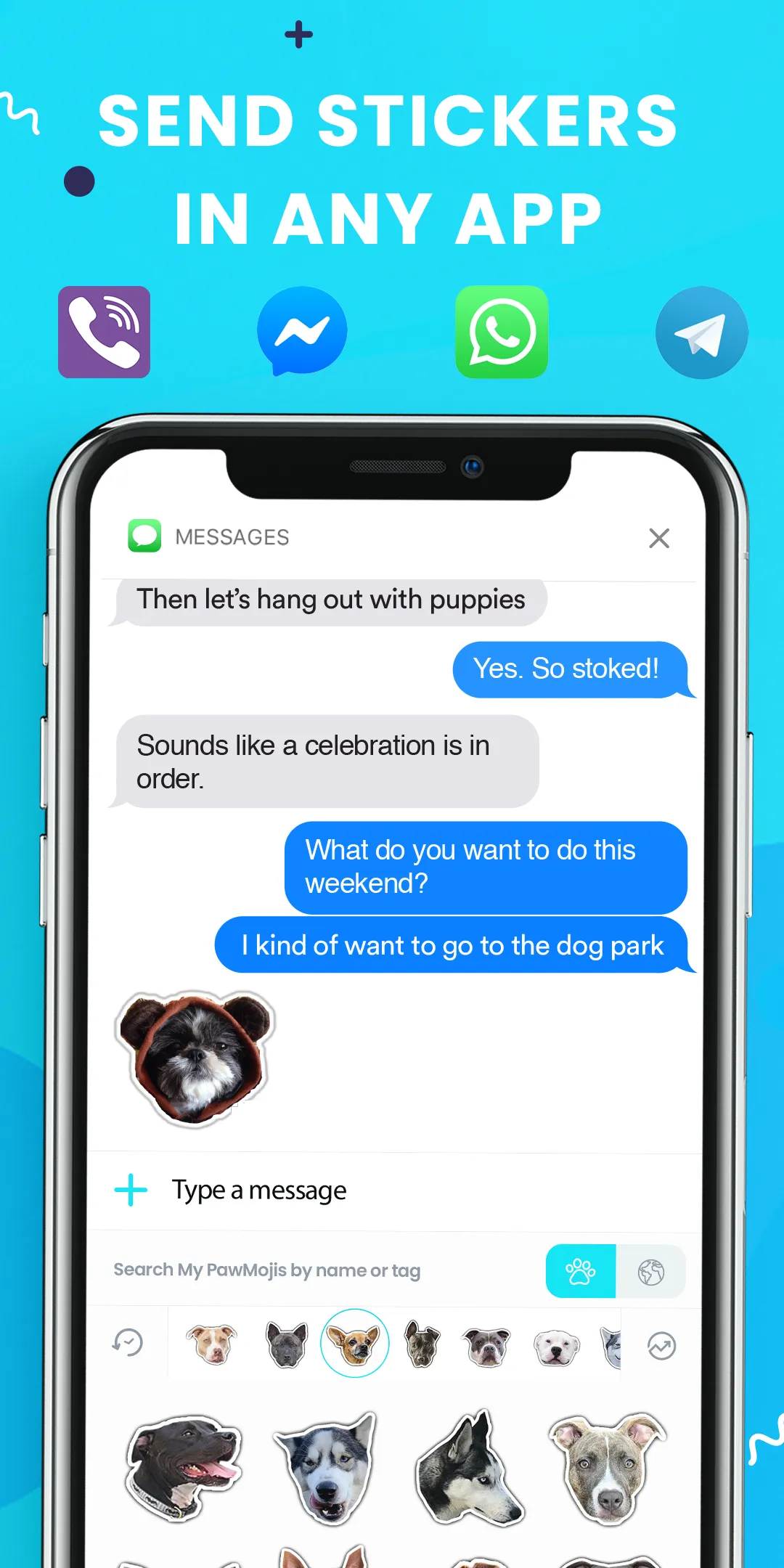 Pet Stickers & Emojis: PawMoji | Indus Appstore | Screenshot