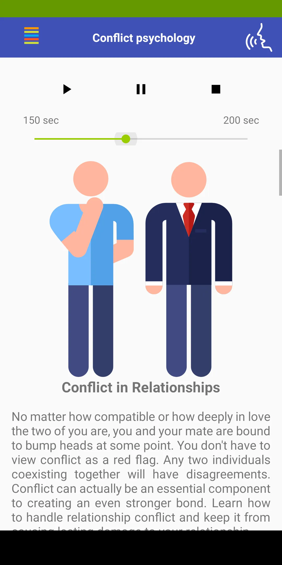 Conflict psychology | Indus Appstore | Screenshot