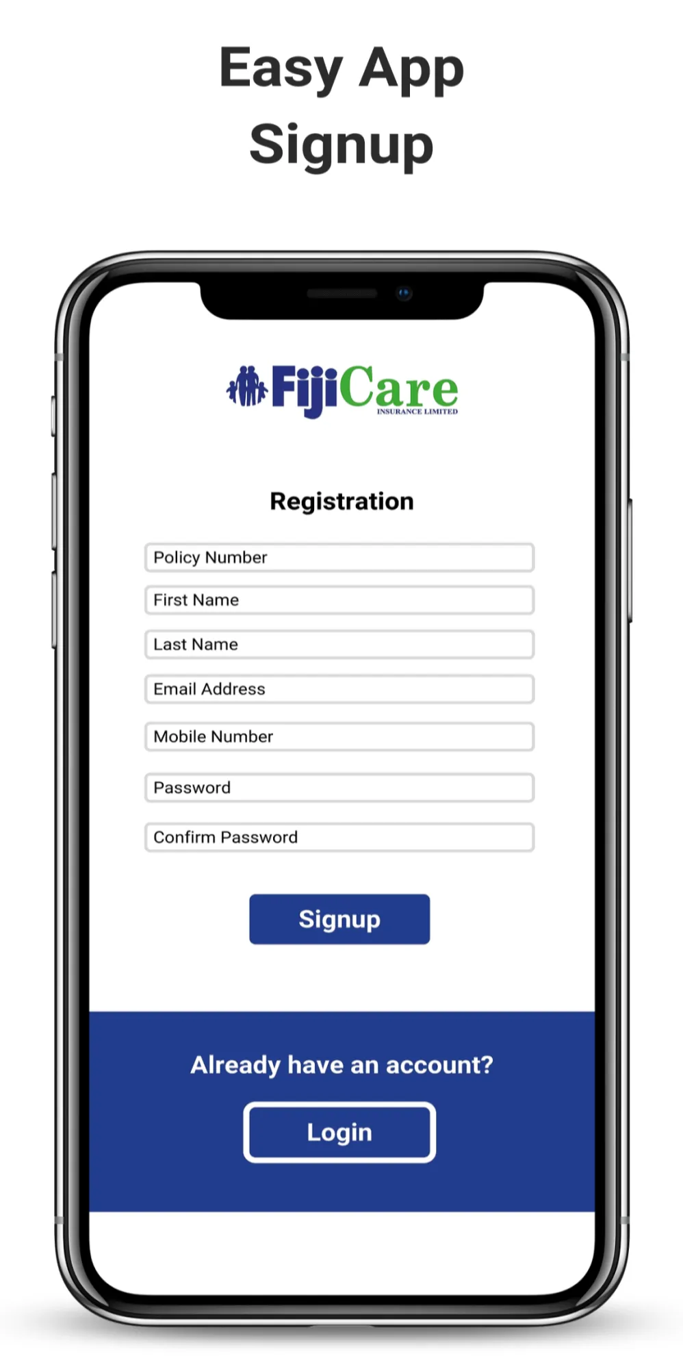 FijiCare Insurance on Mobile | Indus Appstore | Screenshot