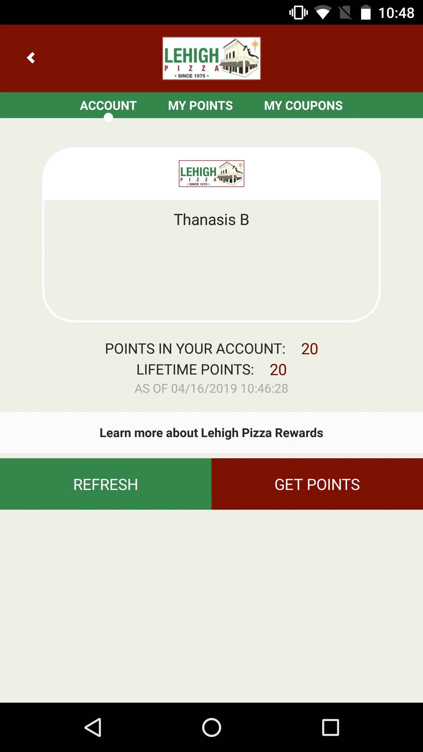 Lehigh Pizza | Indus Appstore | Screenshot