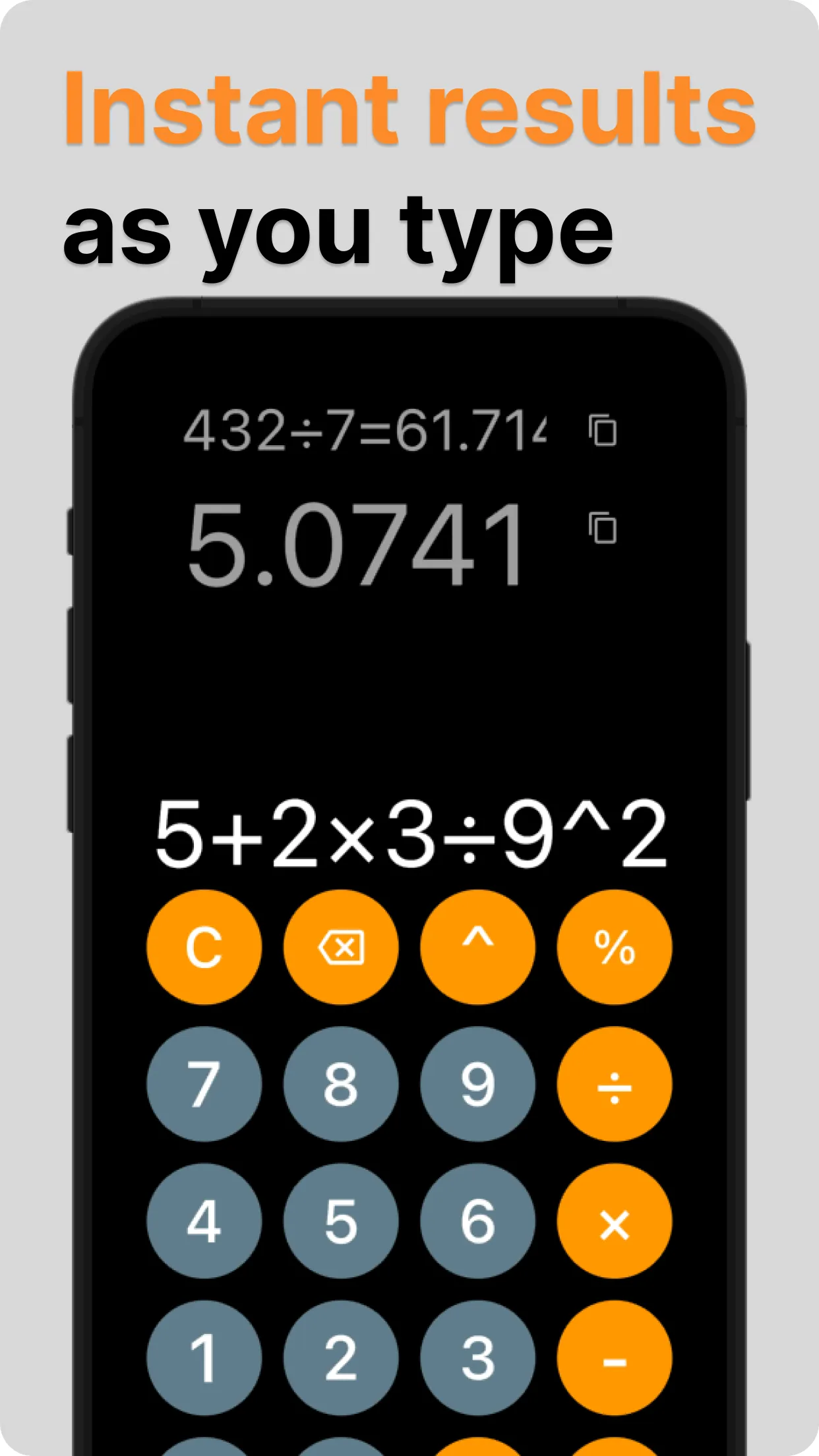 Instant Calculator | Indus Appstore | Screenshot