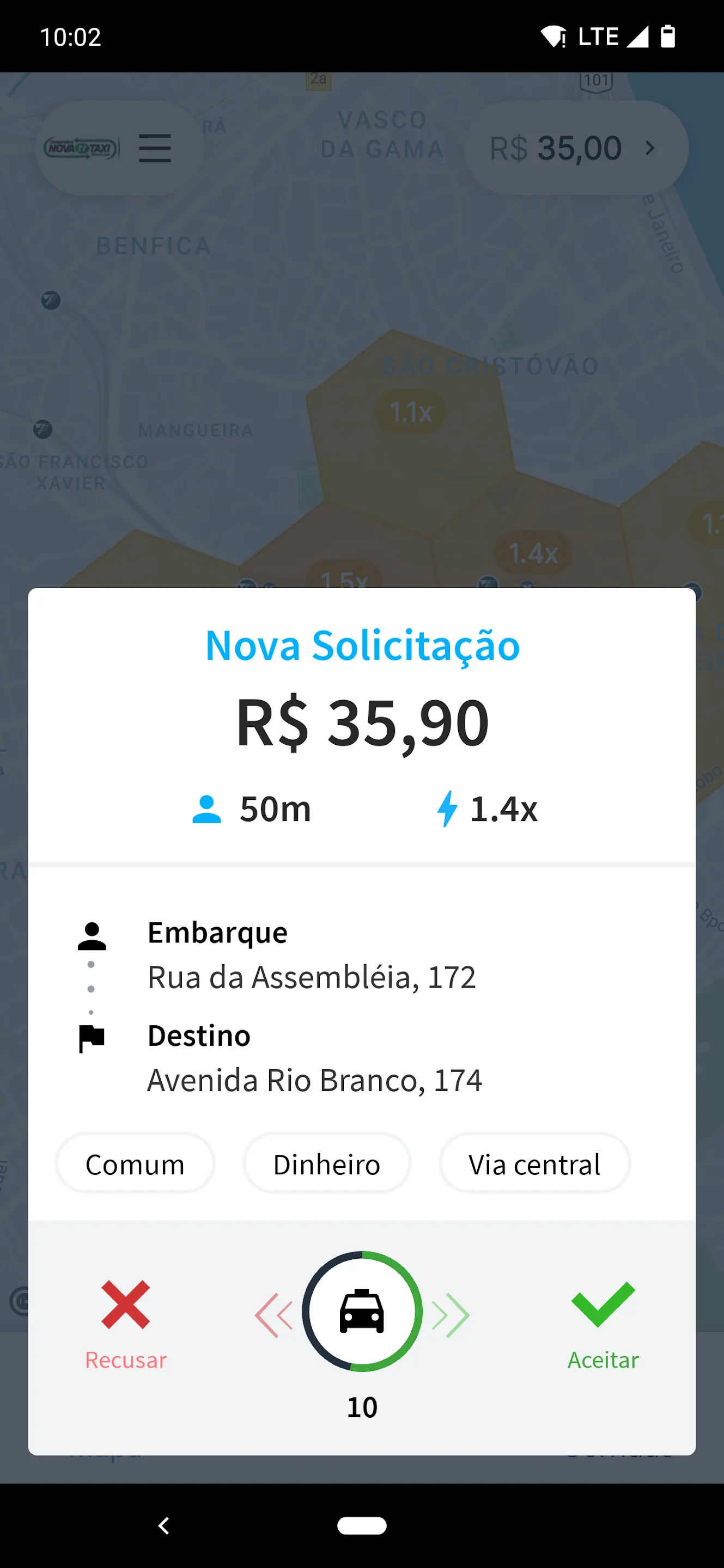 Nova Taxi - Taxista | Indus Appstore | Screenshot