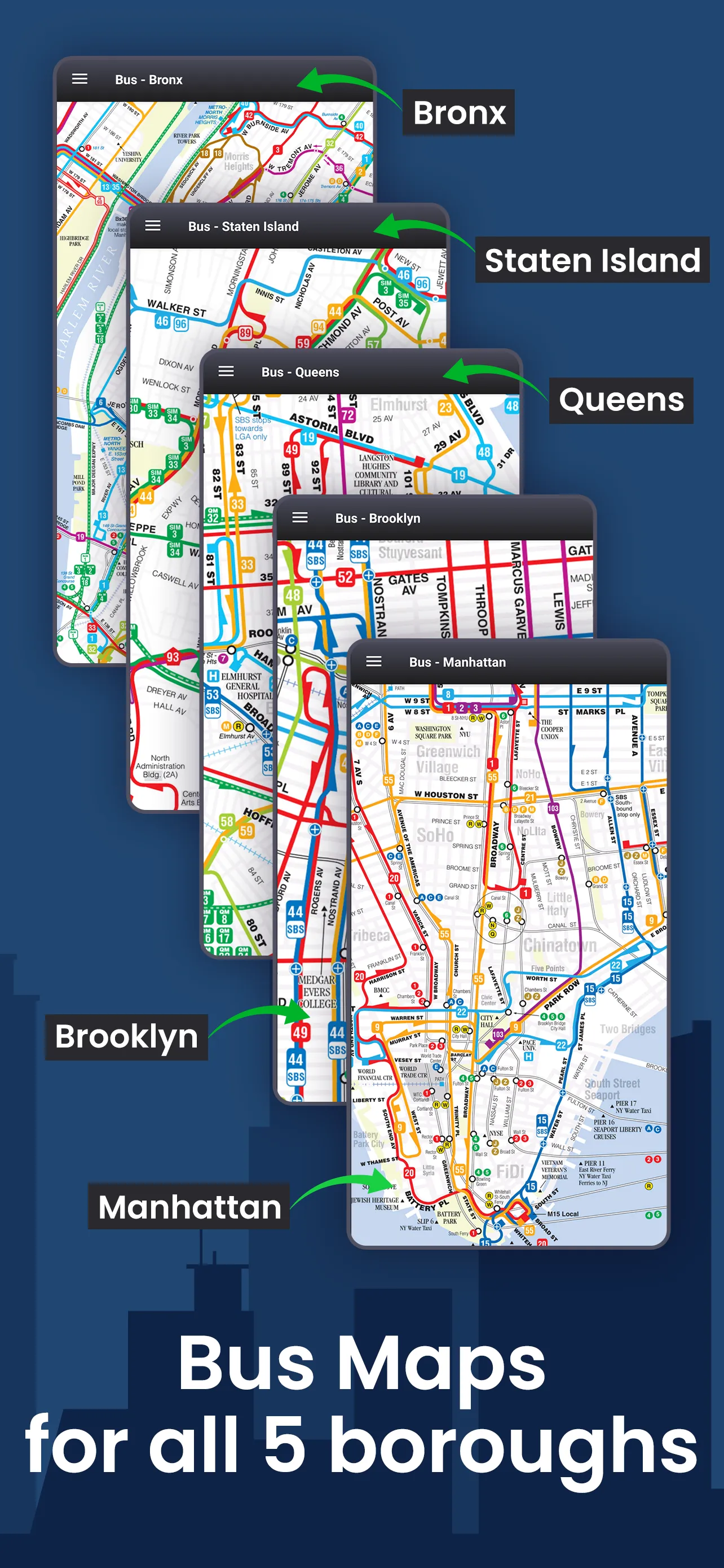 NYC Subway Map & MTA Bus Maps | Indus Appstore | Screenshot