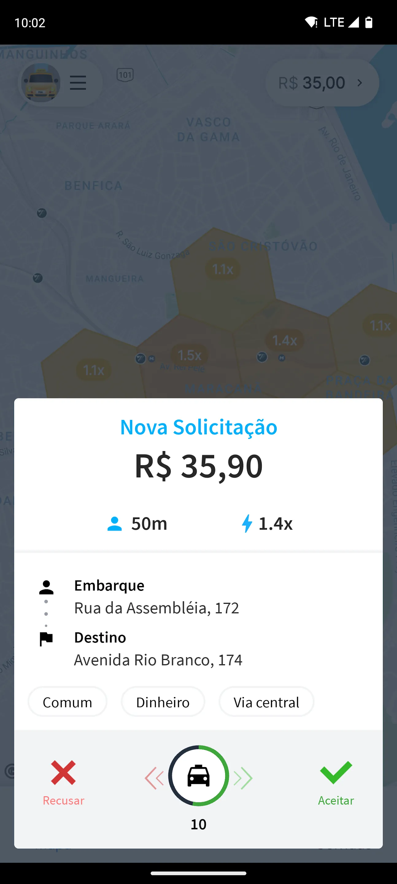 Teletáxi Fsa - Taxista | Indus Appstore | Screenshot