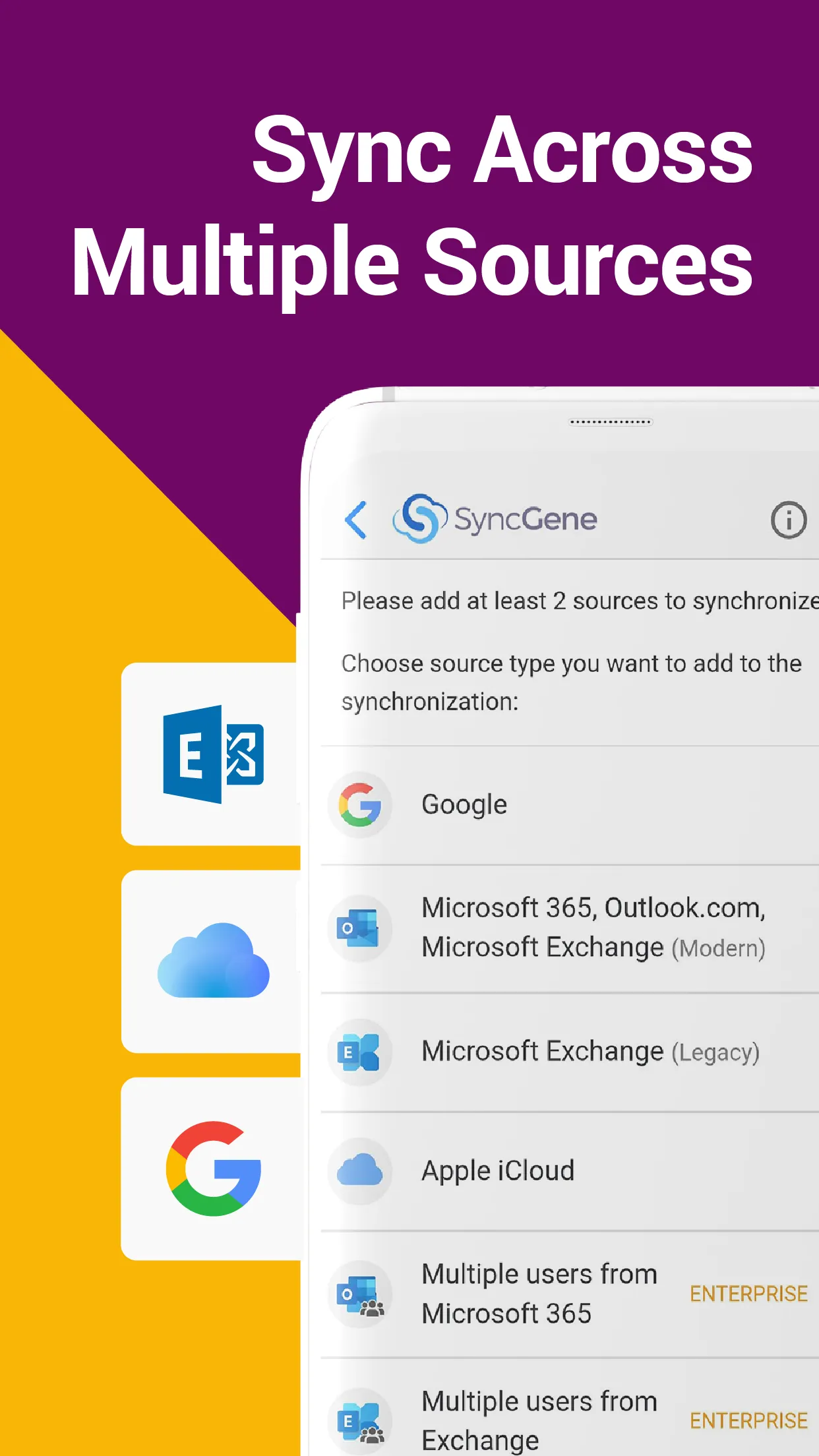 SyncGene Contact Calendar Sync | Indus Appstore | Screenshot