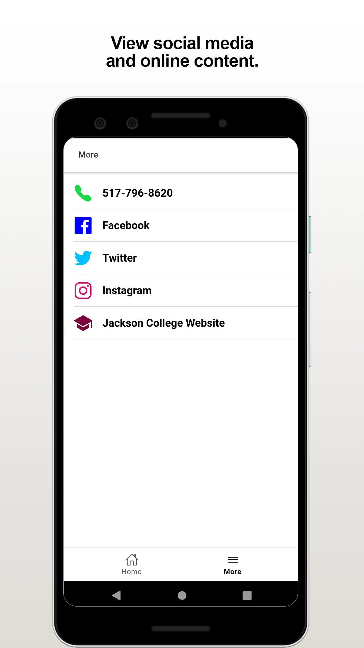 Jackson College Tips | Indus Appstore | Screenshot