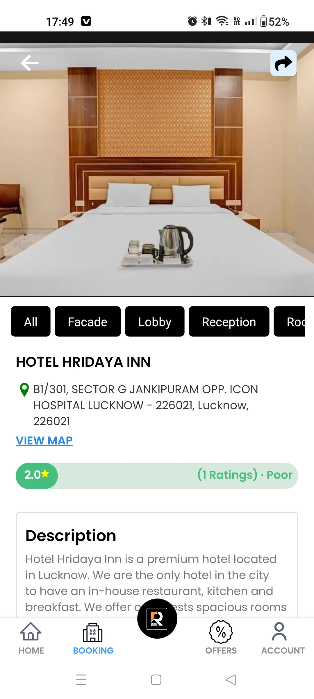 RROOMS : HOTEL BOOKING APP | Indus Appstore | Screenshot