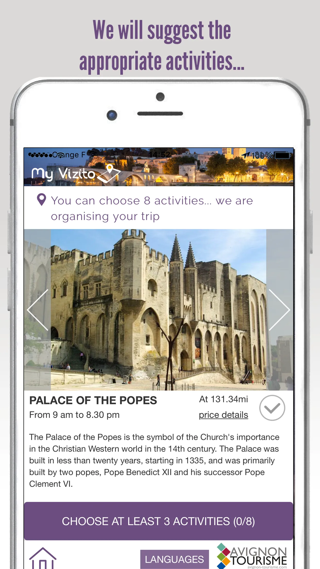 MyVizito Avignon | Indus Appstore | Screenshot