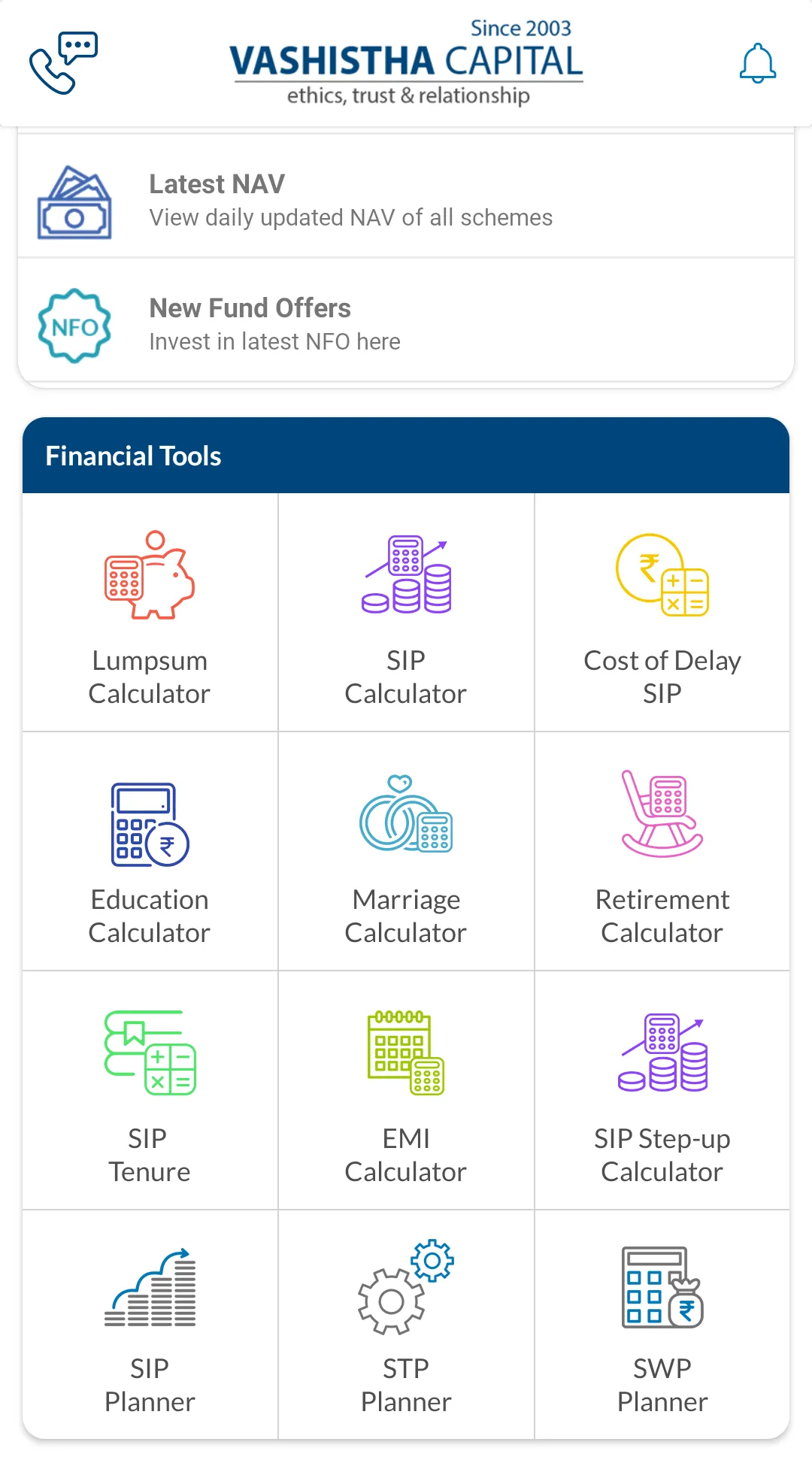 Vashistha Capital | Indus Appstore | Screenshot