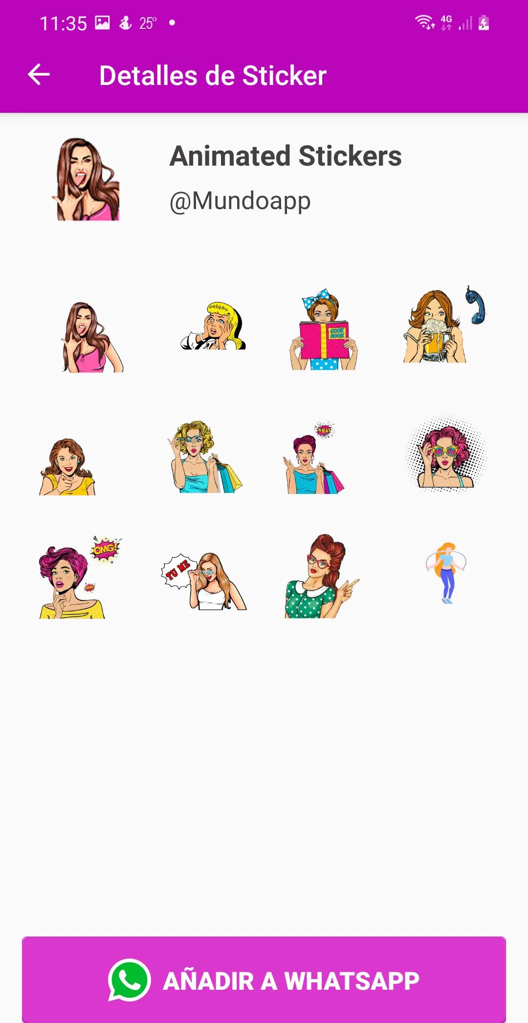 Wasticker of women | Indus Appstore | Screenshot