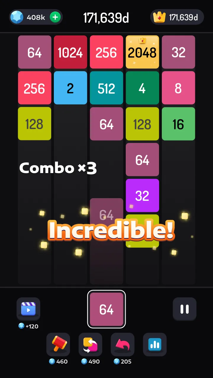 2048 Merge Games - M2 Blocks | Indus Appstore | Screenshot