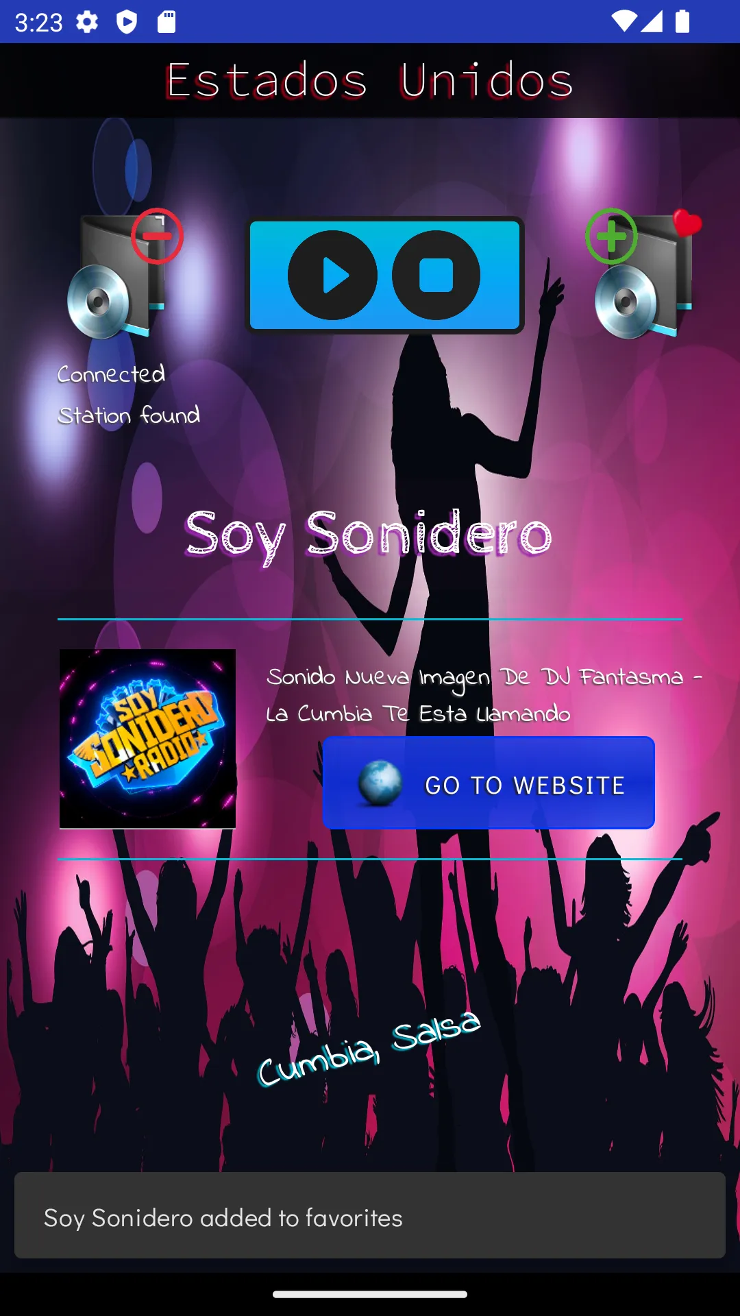 Radio, music tropical salsa | Indus Appstore | Screenshot