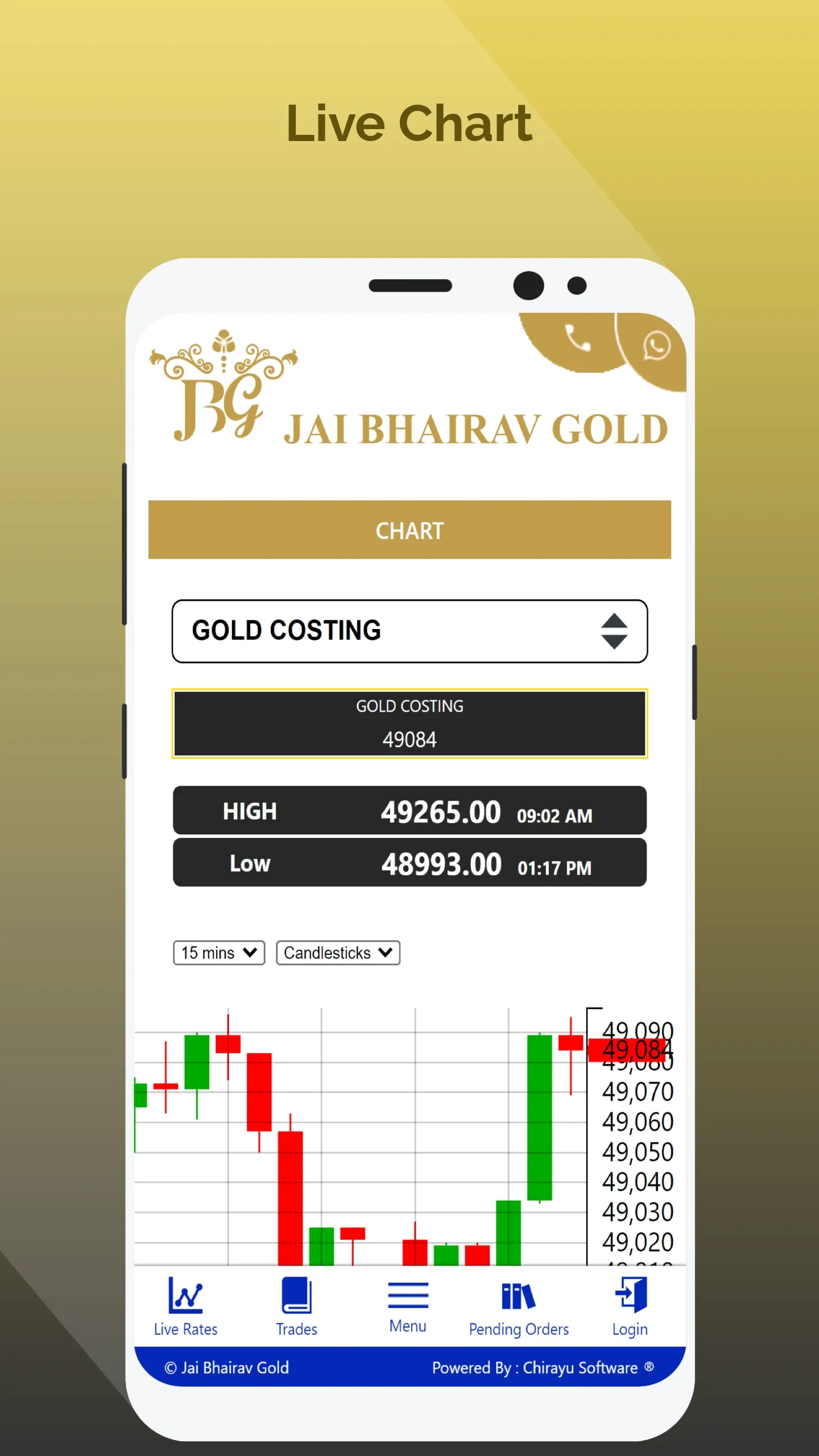 Jai Bhairav Gold | Indus Appstore | Screenshot