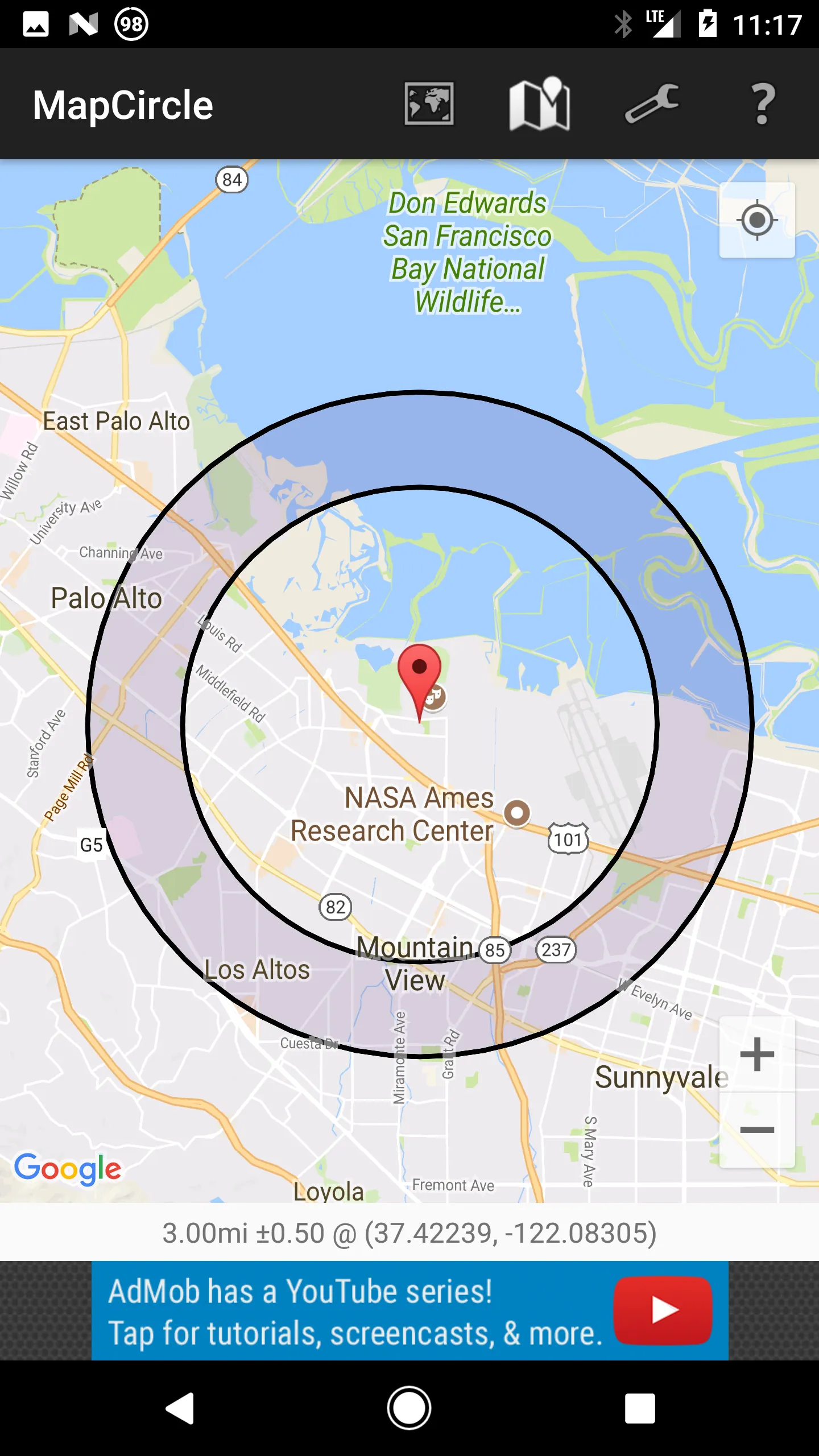 MapCircle | Indus Appstore | Screenshot