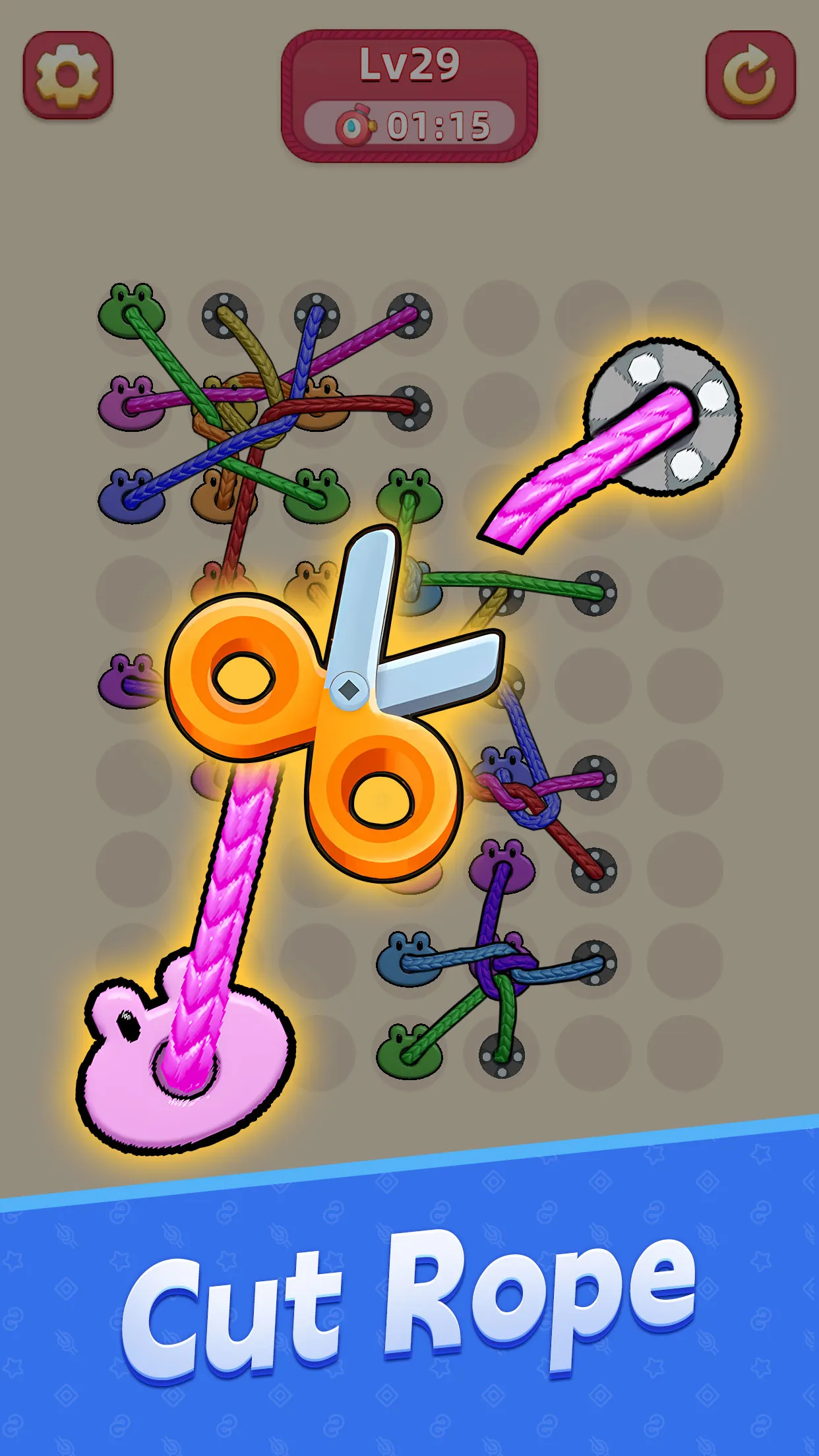 Tangle Go 3D: Untie The Knot | Indus Appstore | Screenshot