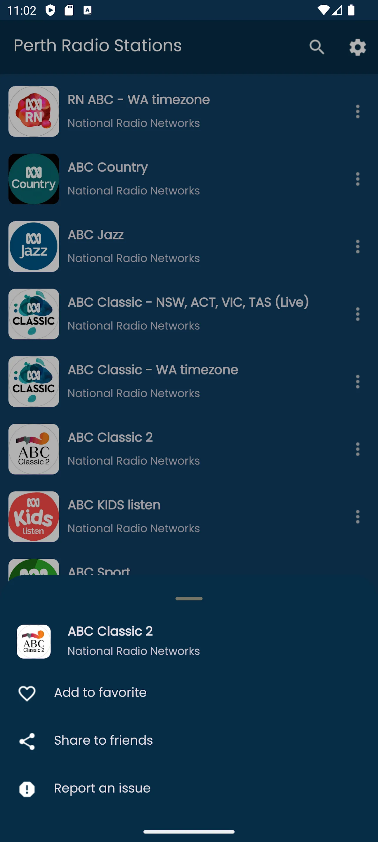 Radios from Perth | Indus Appstore | Screenshot