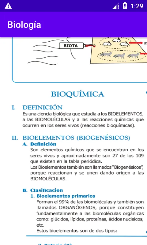 Biología | Indus Appstore | Screenshot