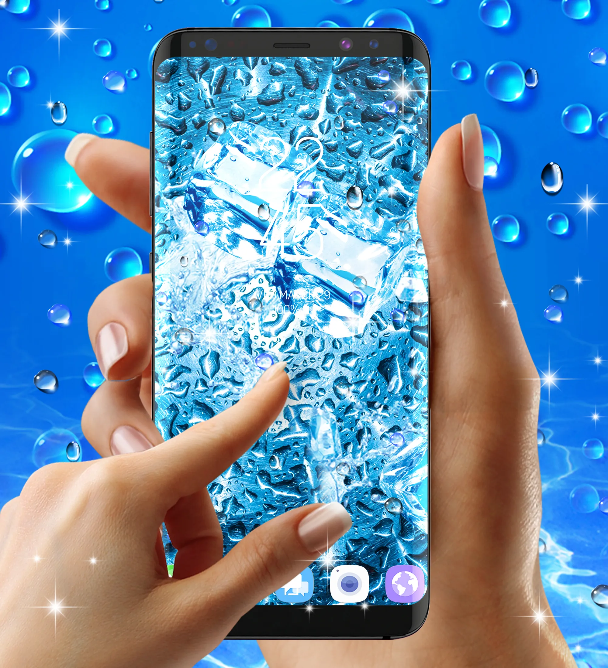 Watersplash live wallpaper | Indus Appstore | Screenshot