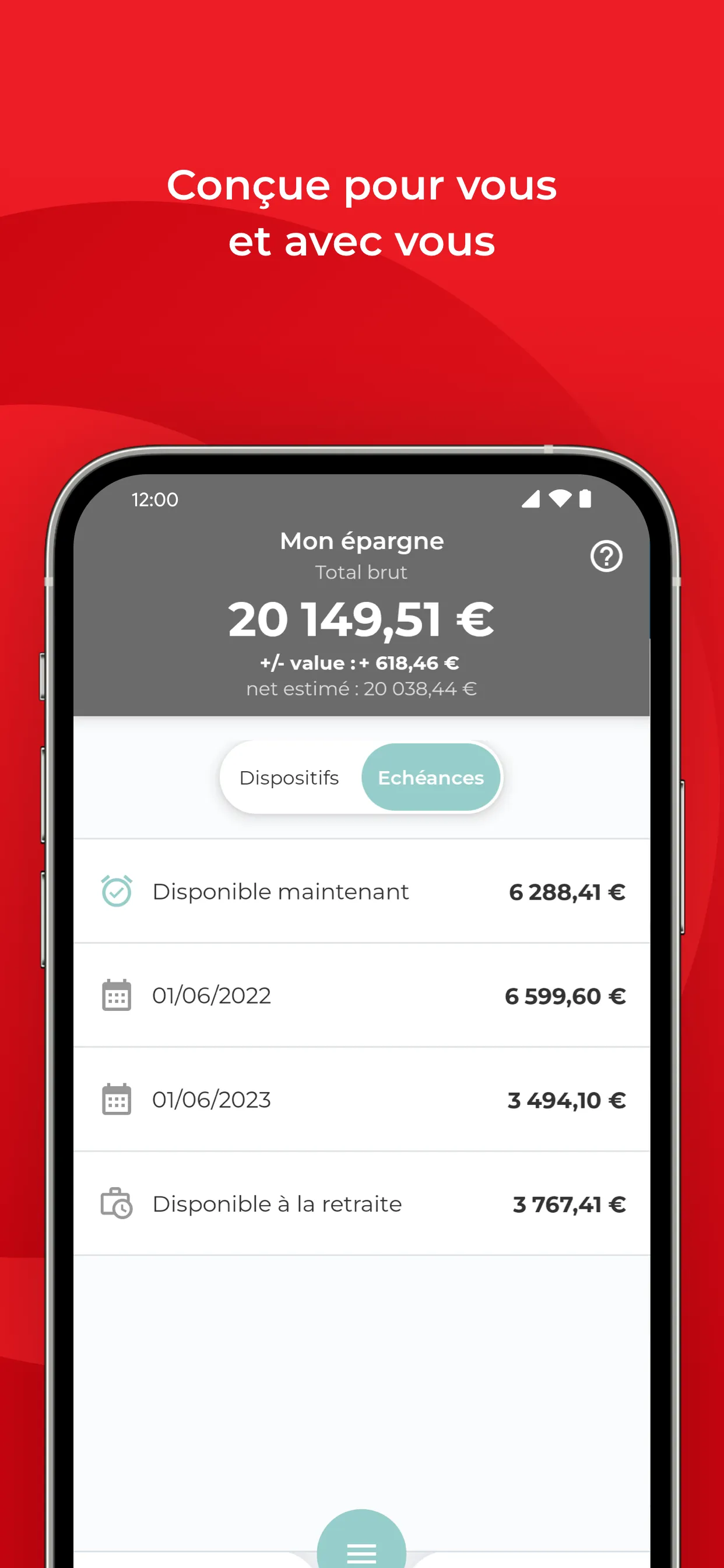 Fed Finance Epargne salariale | Indus Appstore | Screenshot