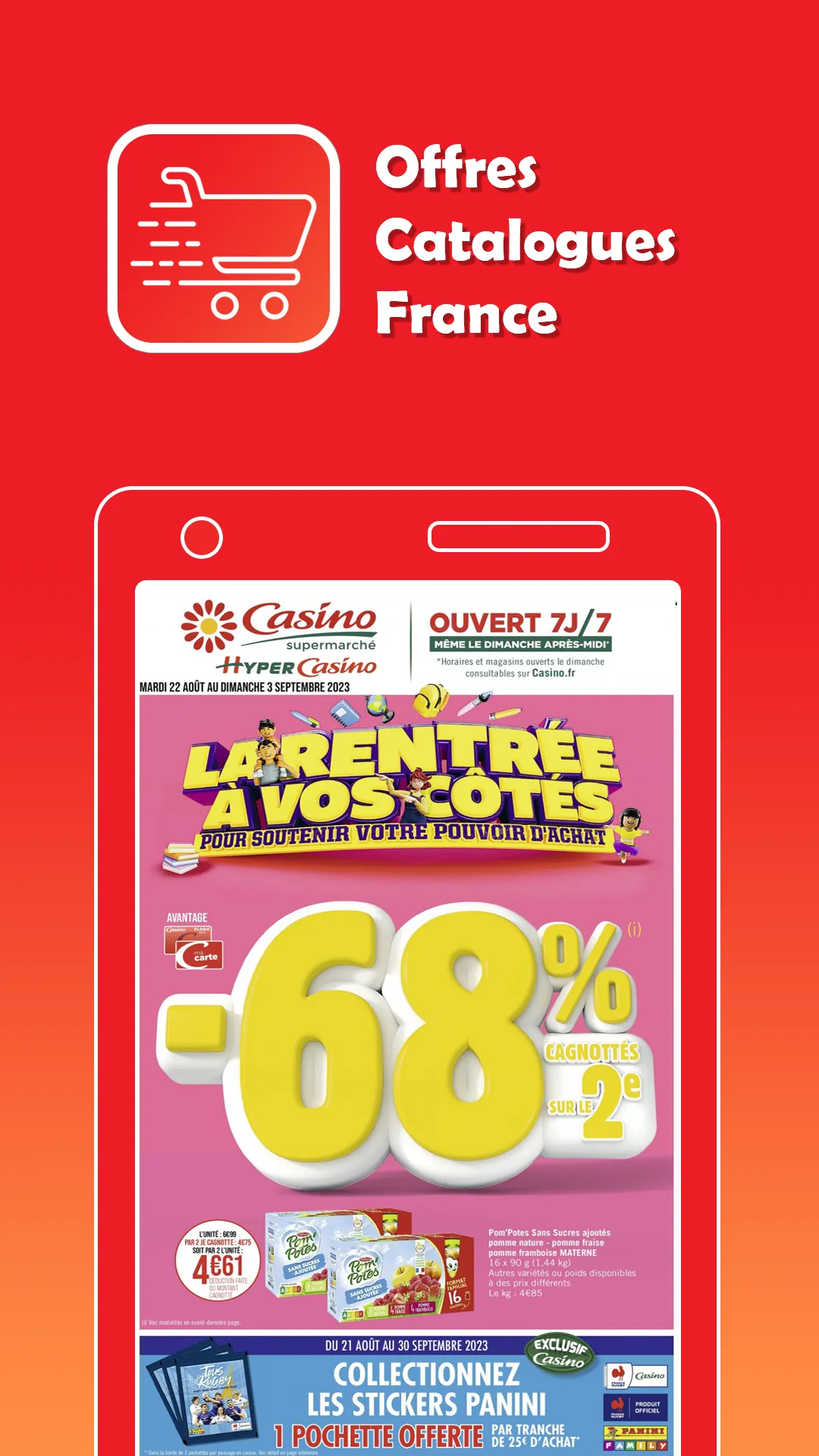 Offres & Catalogues France | Indus Appstore | Screenshot