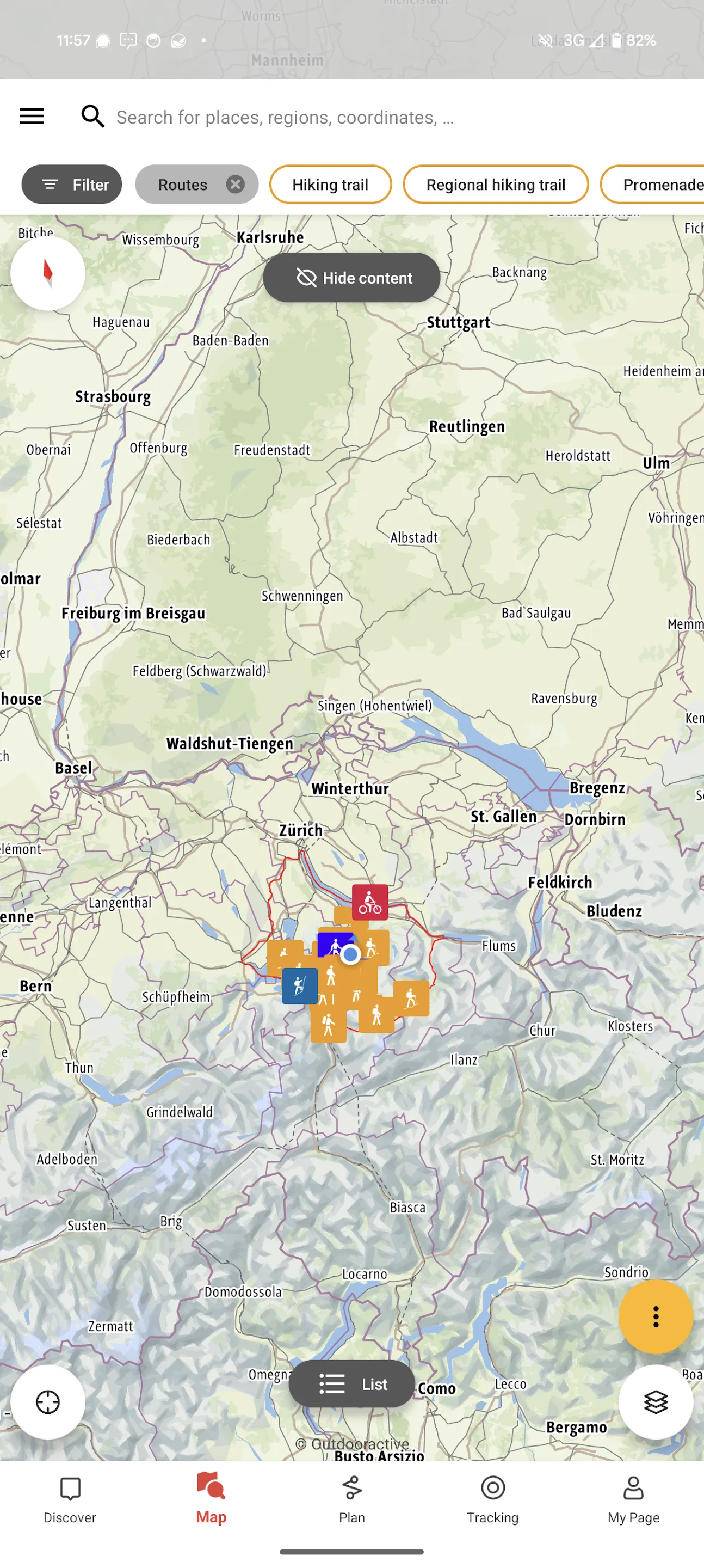 Outdoor Schwyz | Indus Appstore | Screenshot