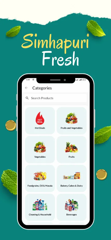 Simhapuri Fresh | Indus Appstore | Screenshot