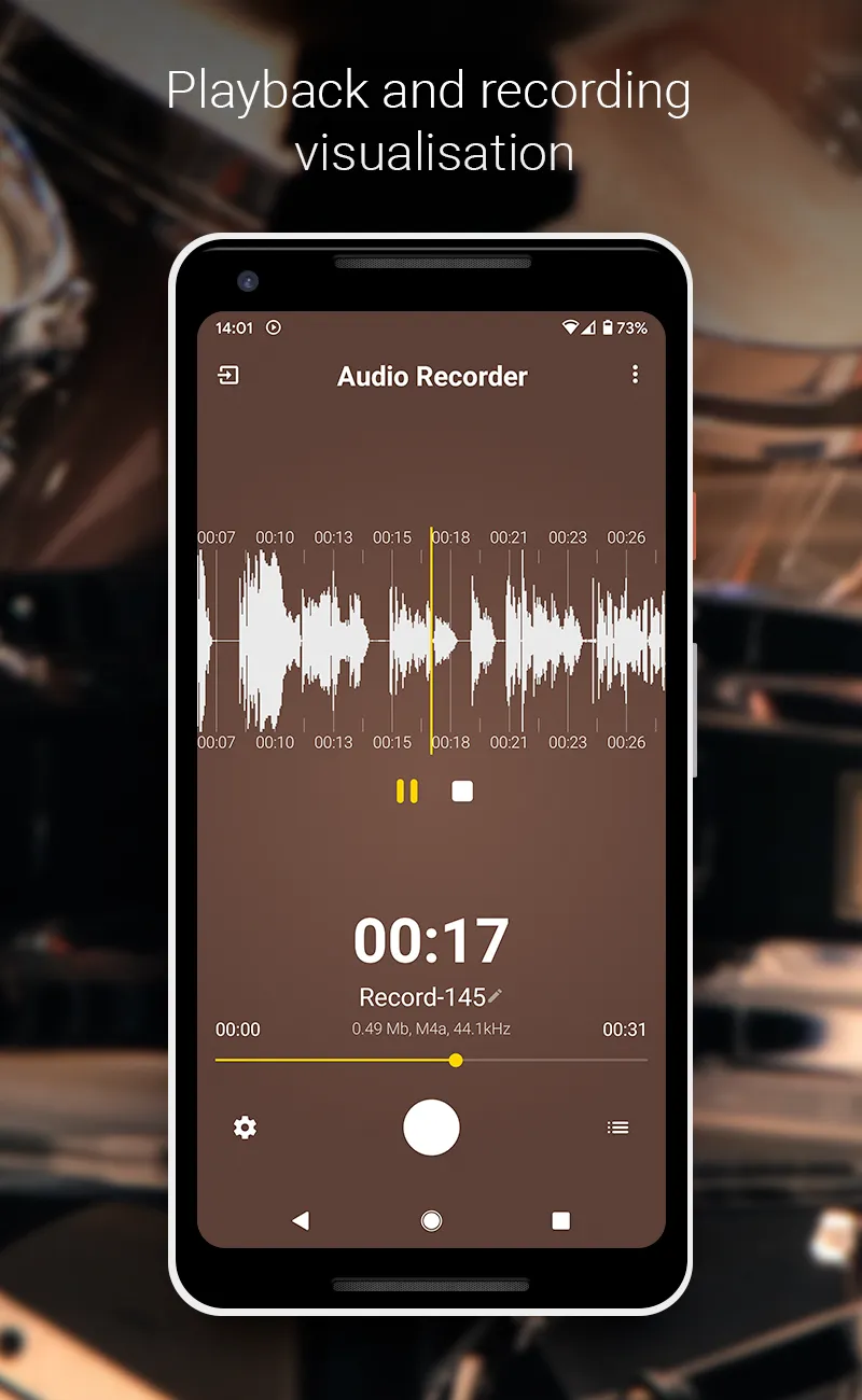 Audio Recorder | Indus Appstore | Screenshot