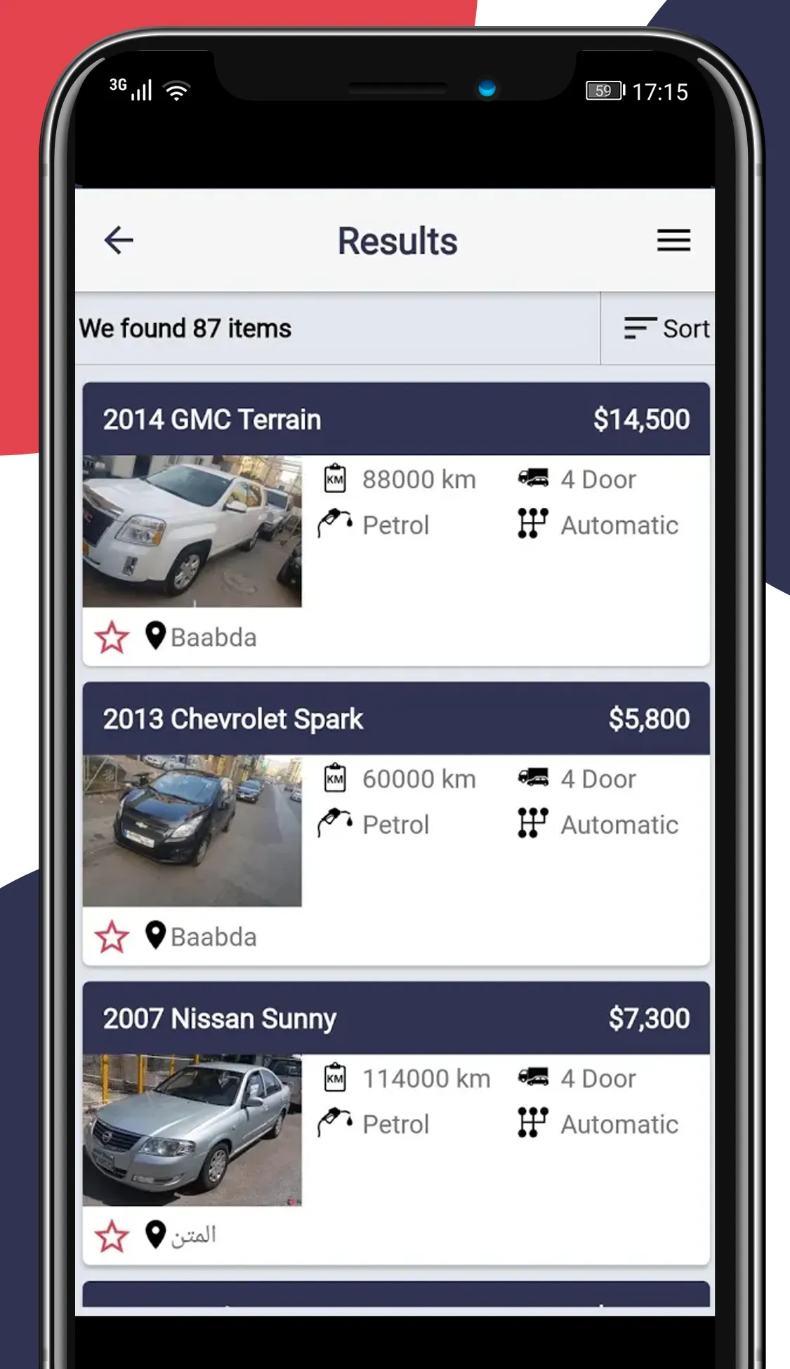 Autotrader Lebanon | Indus Appstore | Screenshot