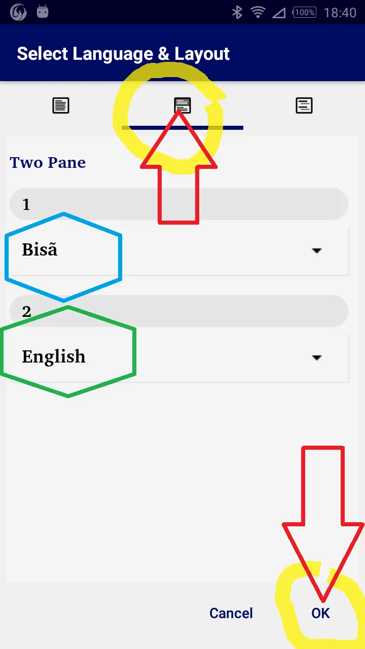 Busa or Bisa with English | Indus Appstore | Screenshot