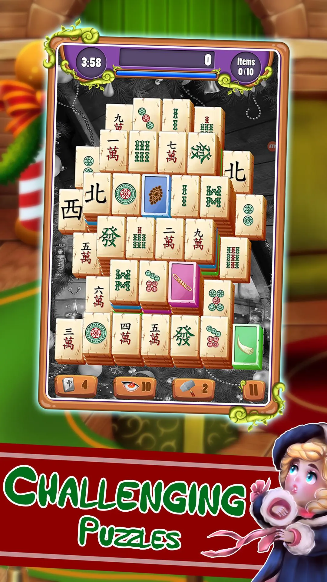 Christmas Mahjong: Holiday Fun | Indus Appstore | Screenshot