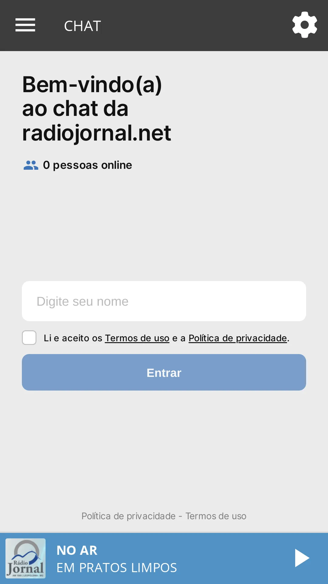 Rádio Jornal Leopoldina | Indus Appstore | Screenshot