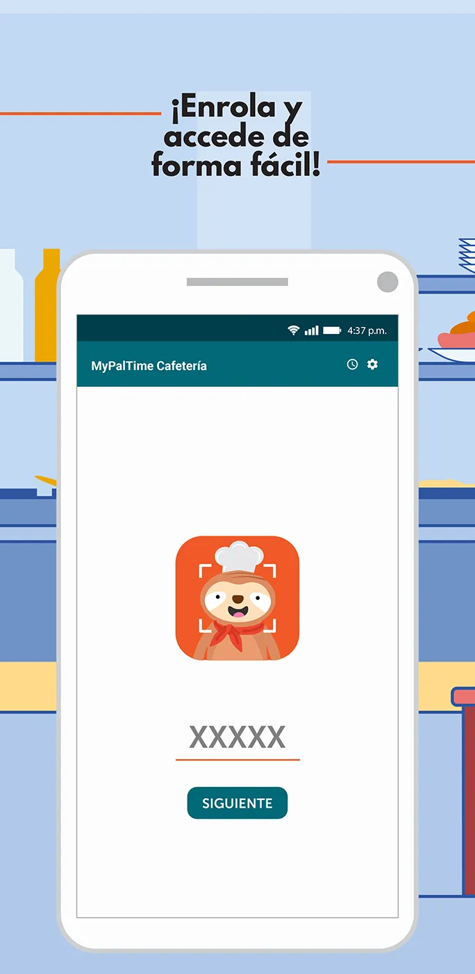 MyPalTime Cafetería | Indus Appstore | Screenshot