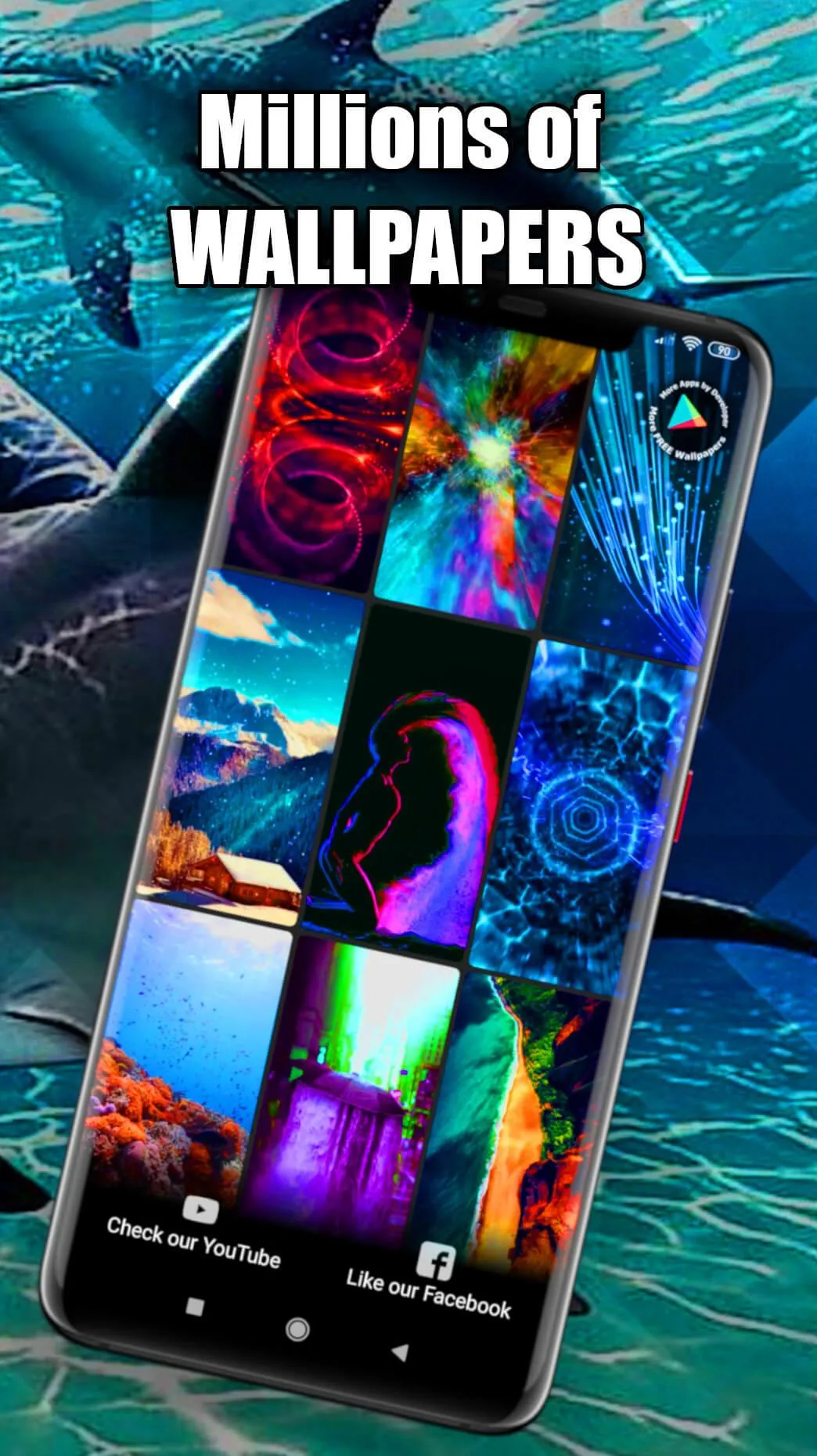 Dolphin Wallpaper Live HD/3D | Indus Appstore | Screenshot